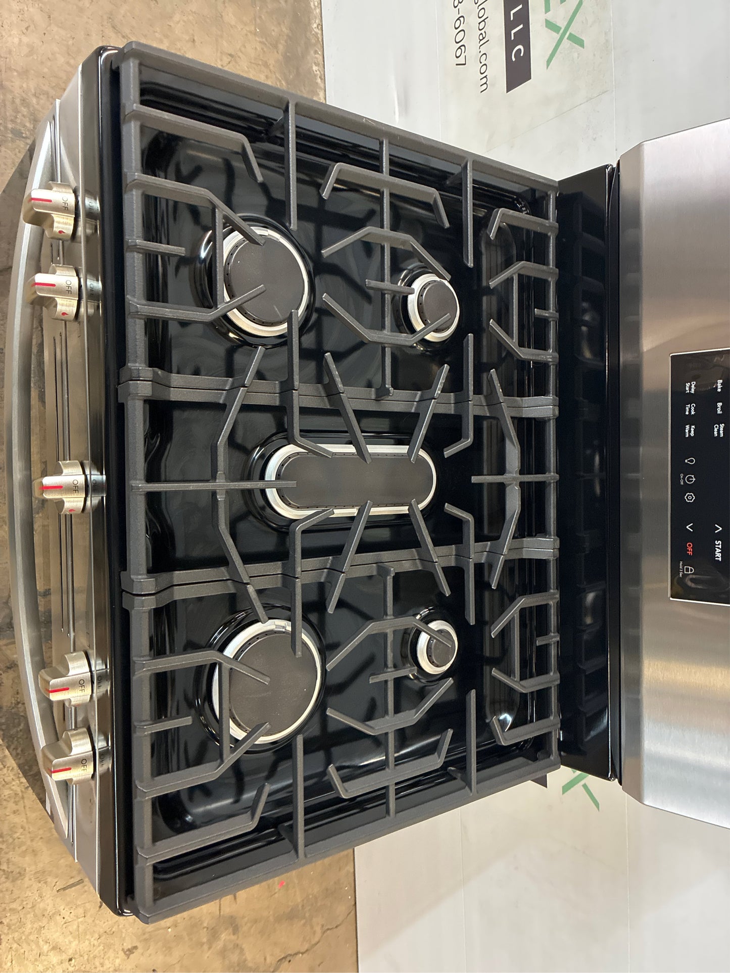 Frigidaire 30" 5-Burner Gas Range, SS