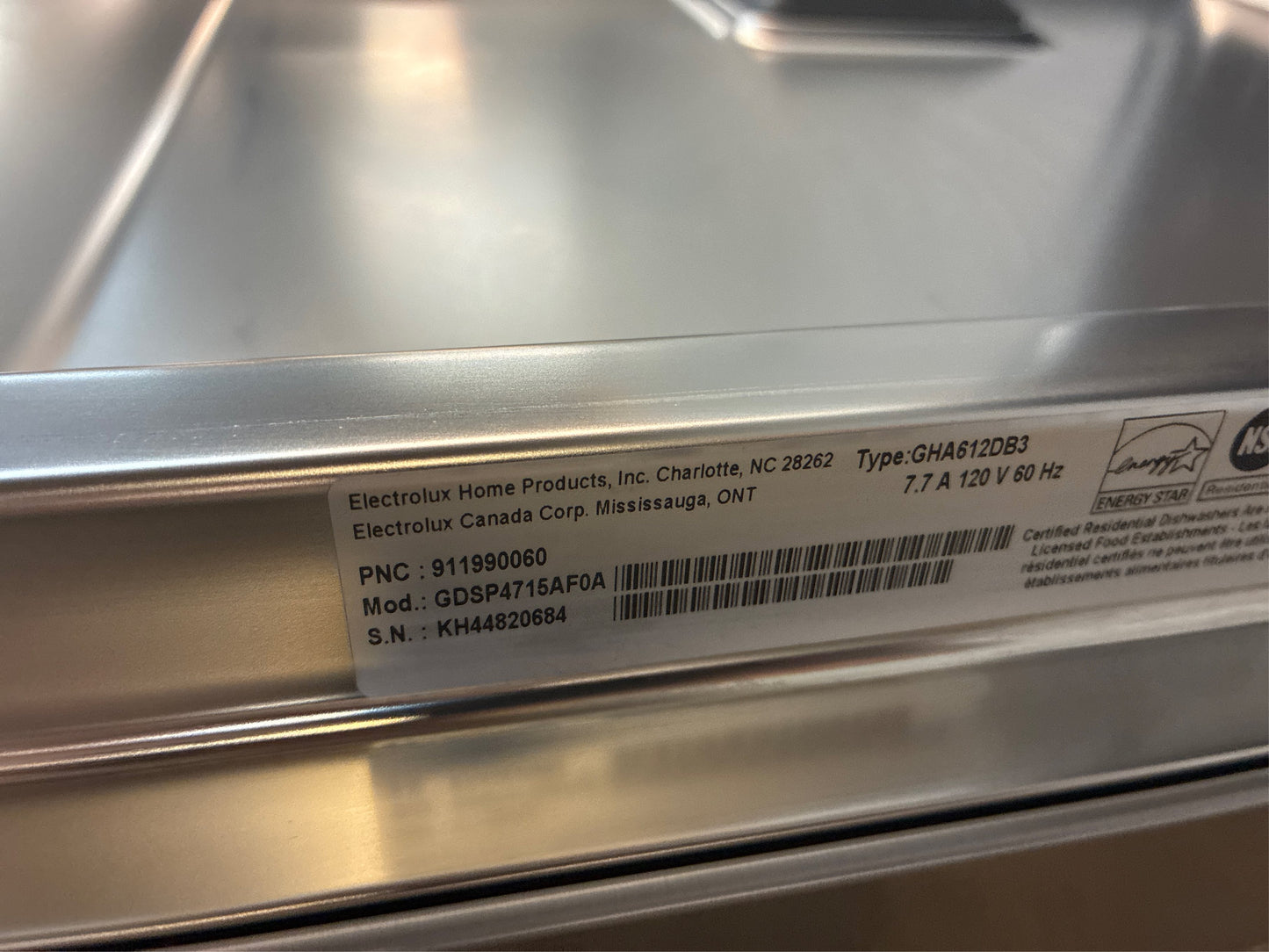 24 in Top Control Built-In Dishwasher