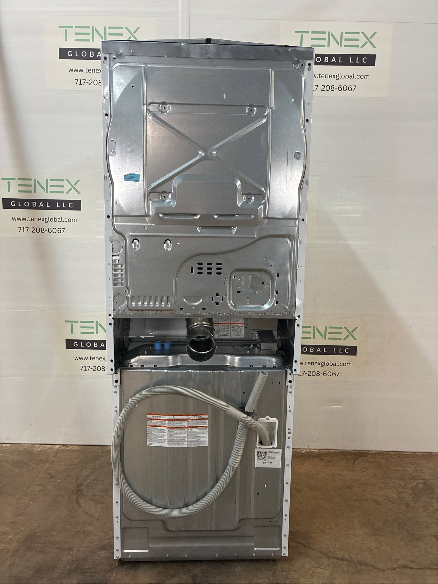 GE Stacked Laundry Center, 3.9/5.9-cu ft