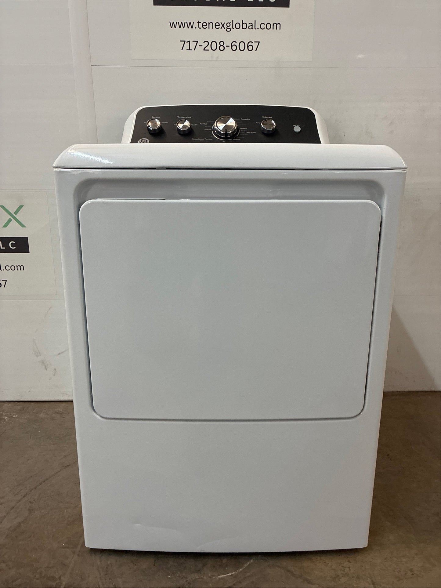 GE 7.2 cu. ft. Electric Dryer with Spanish Panel