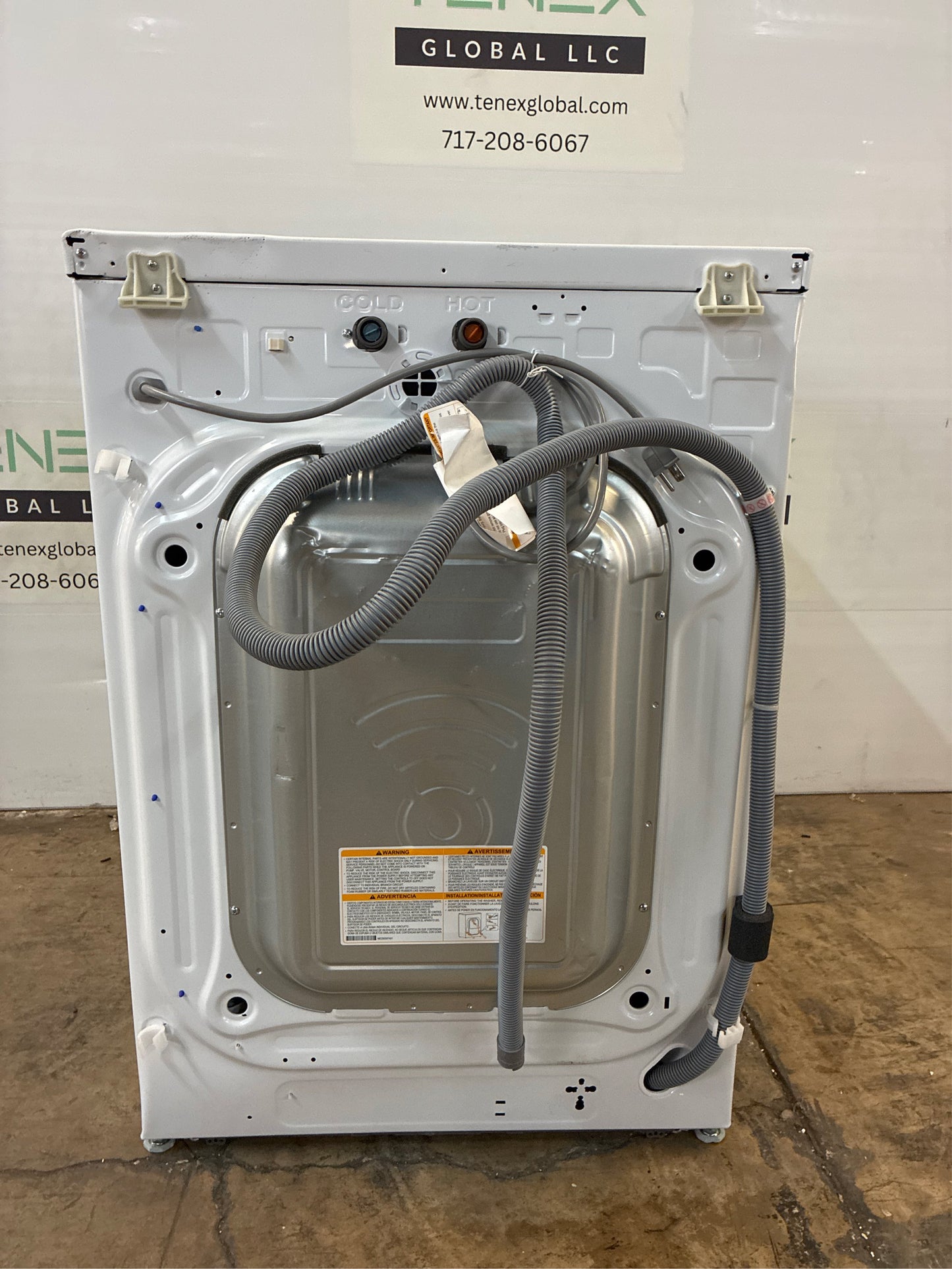 LG 5.0 cu. ft. Smart Front Load Washer, White