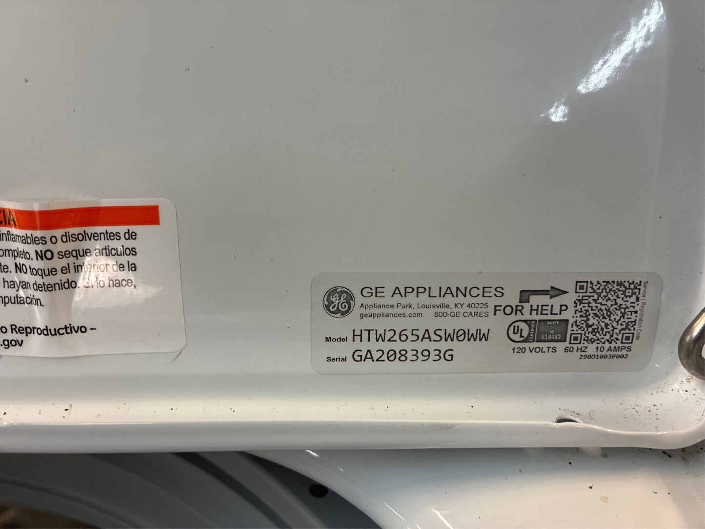 Hotpoint Washer