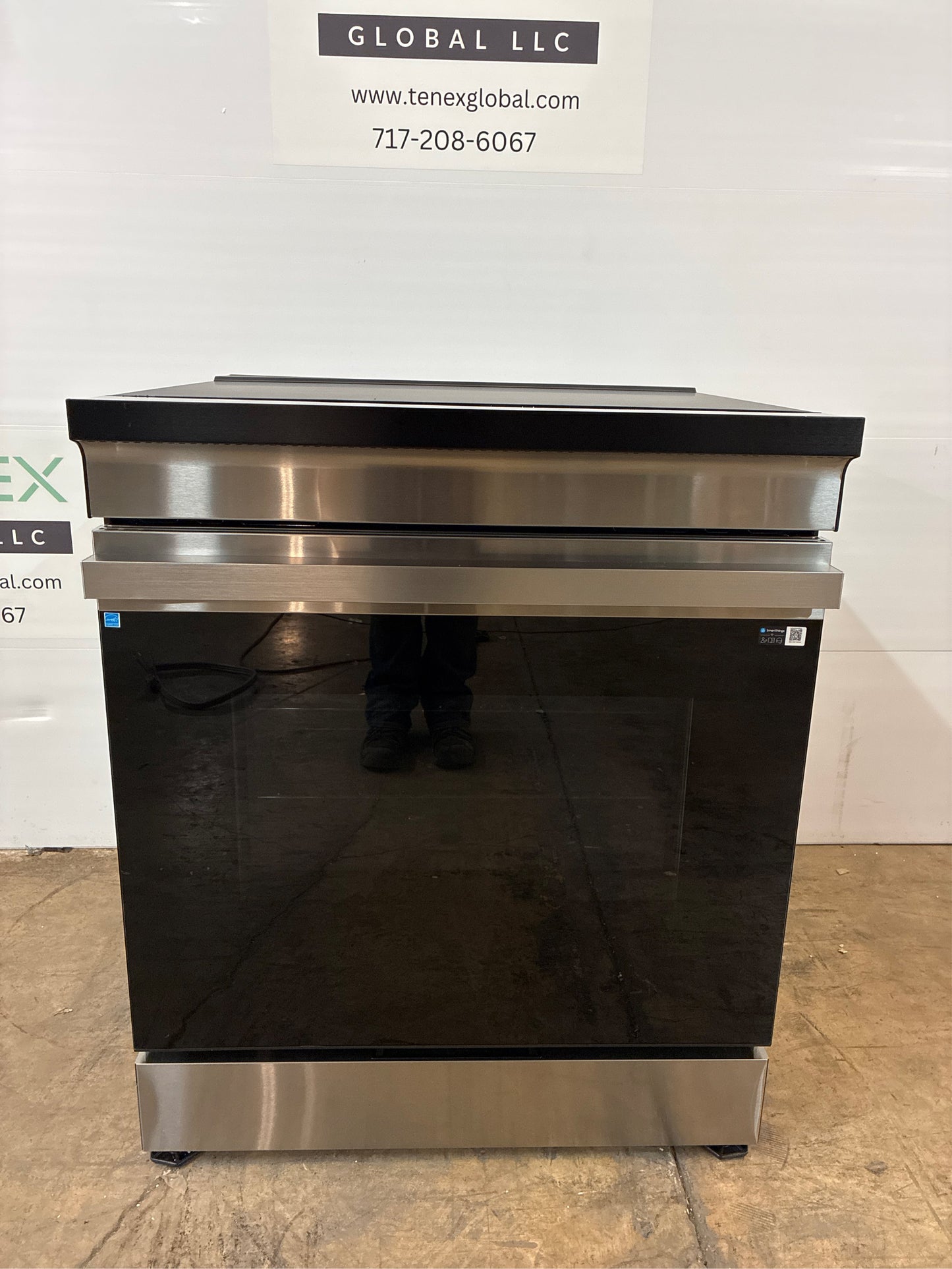 Bespoke 30 in. 6.3 cu.ft. 4 Burner Element Smart Slide-In Induction Range w/ AirFry in Stainless Steel