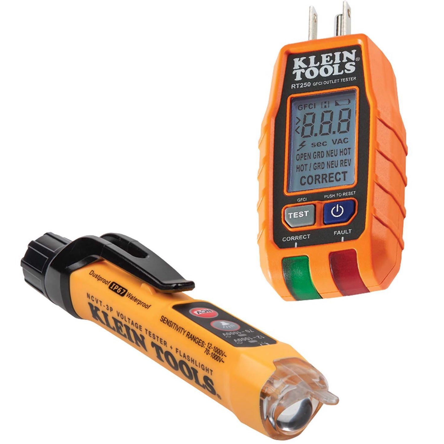 Klein Tools Dual-range LCD Tester Kit