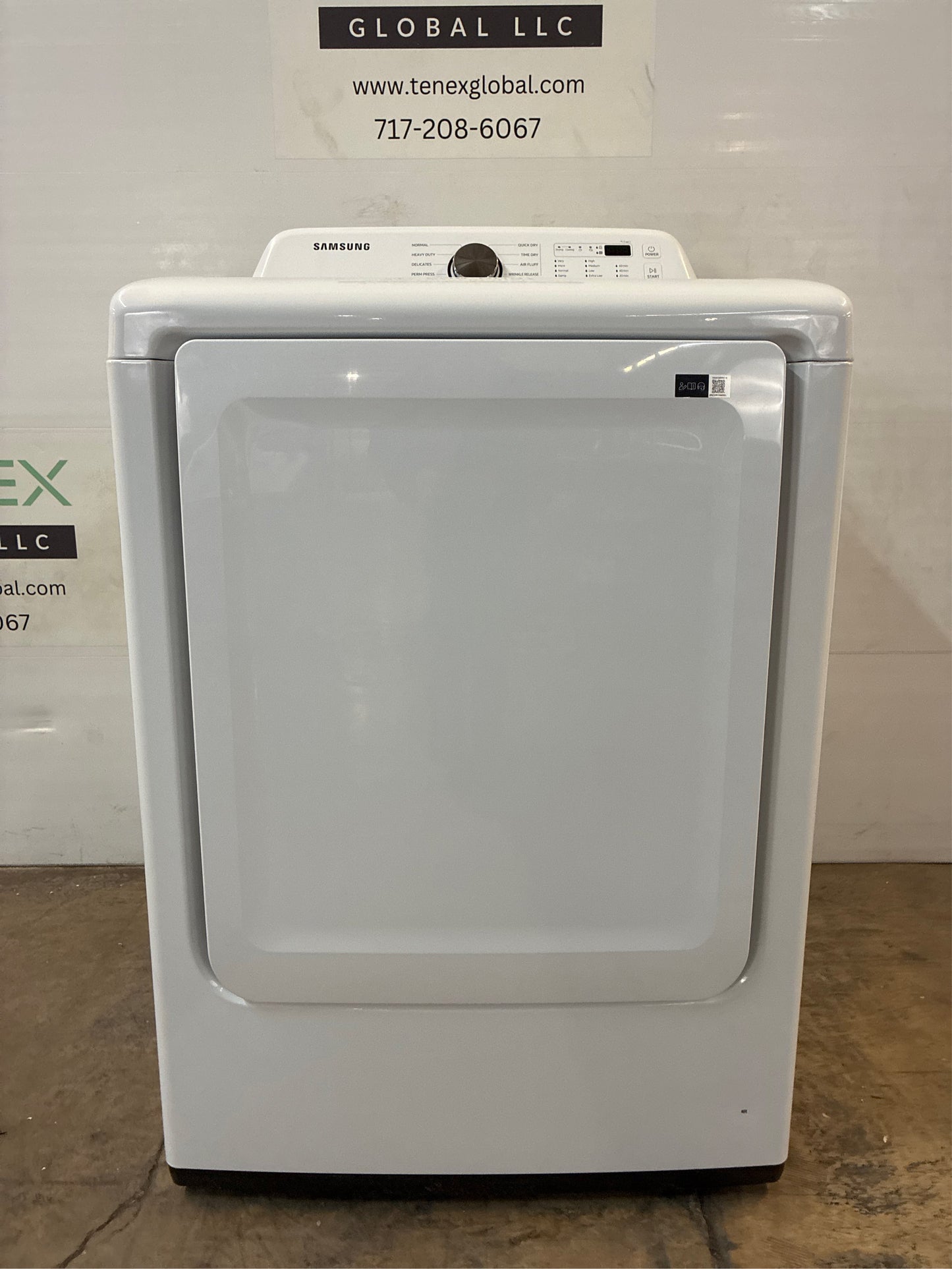 Samsung 7.2 cu. ft. Gas Dryer with Sensor Dry - White
