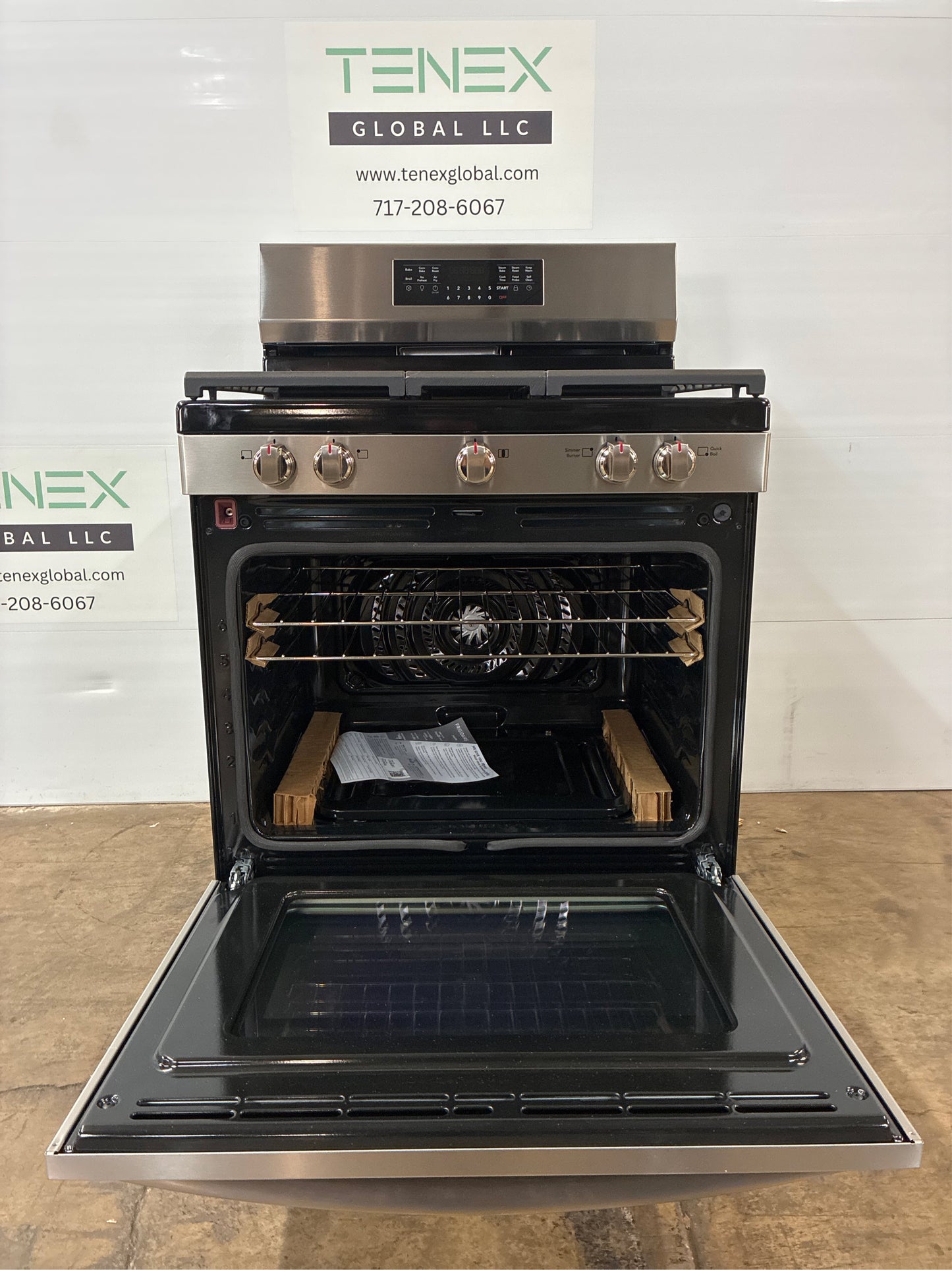 Frigidaire 30-in Gas Range, Stainless Steel