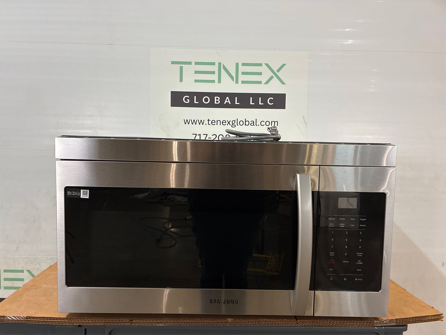 Samsung 1.6-cu ft 1000W OTR Microwave, SS