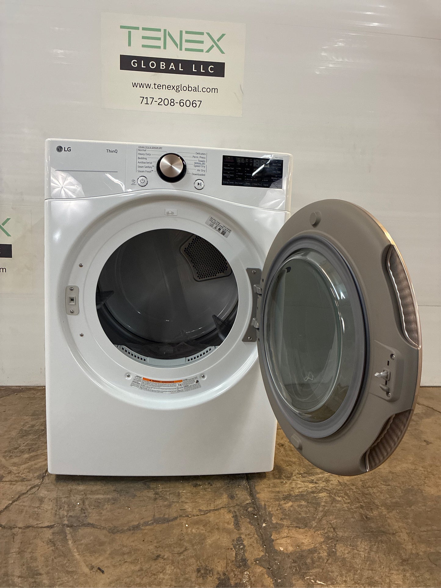 LG 7.4 Cu. Ft. LG Vented Electric Dryer, TurboSteam