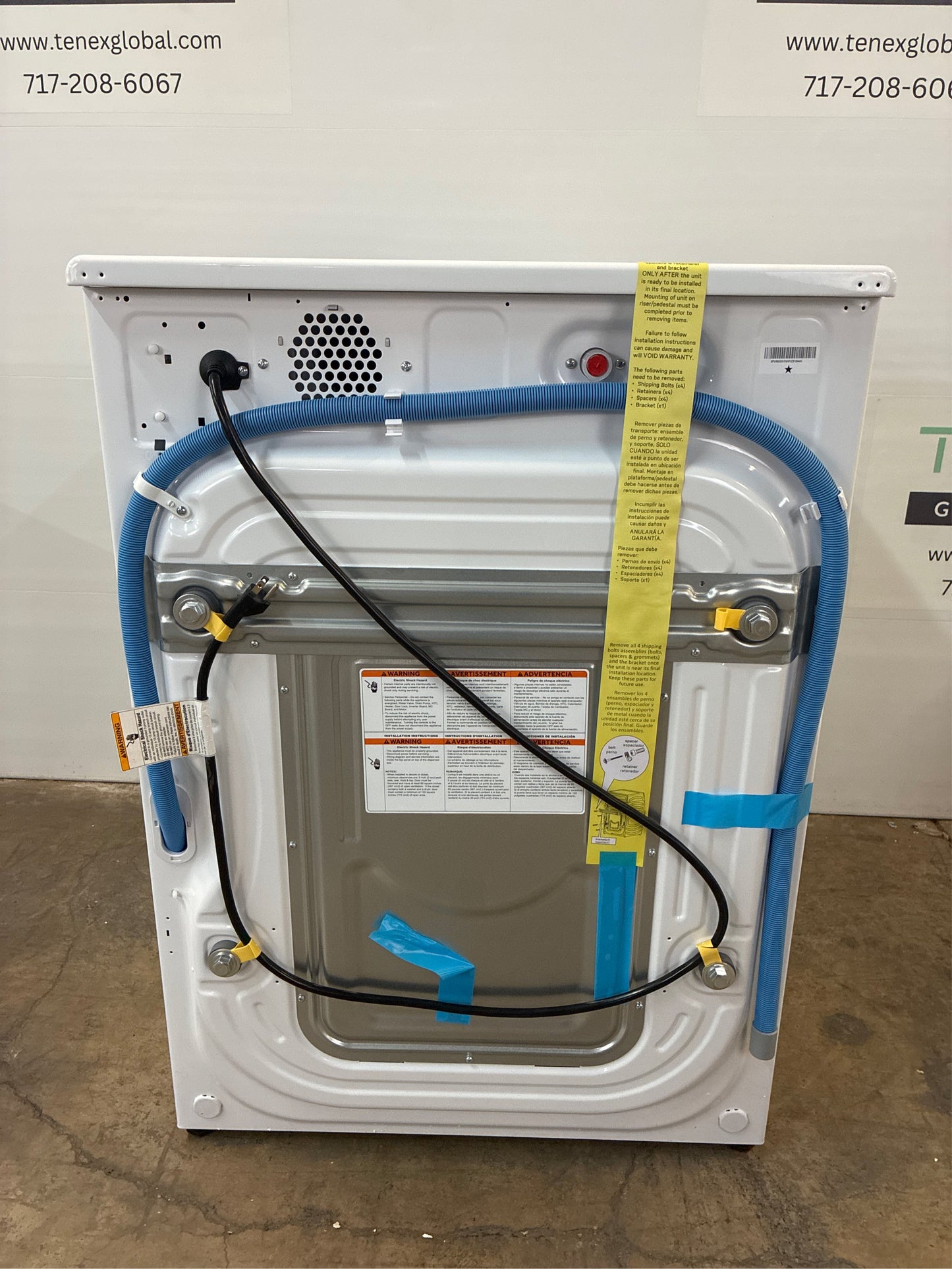 GE 5-cu ft Front-Load Washer (White)