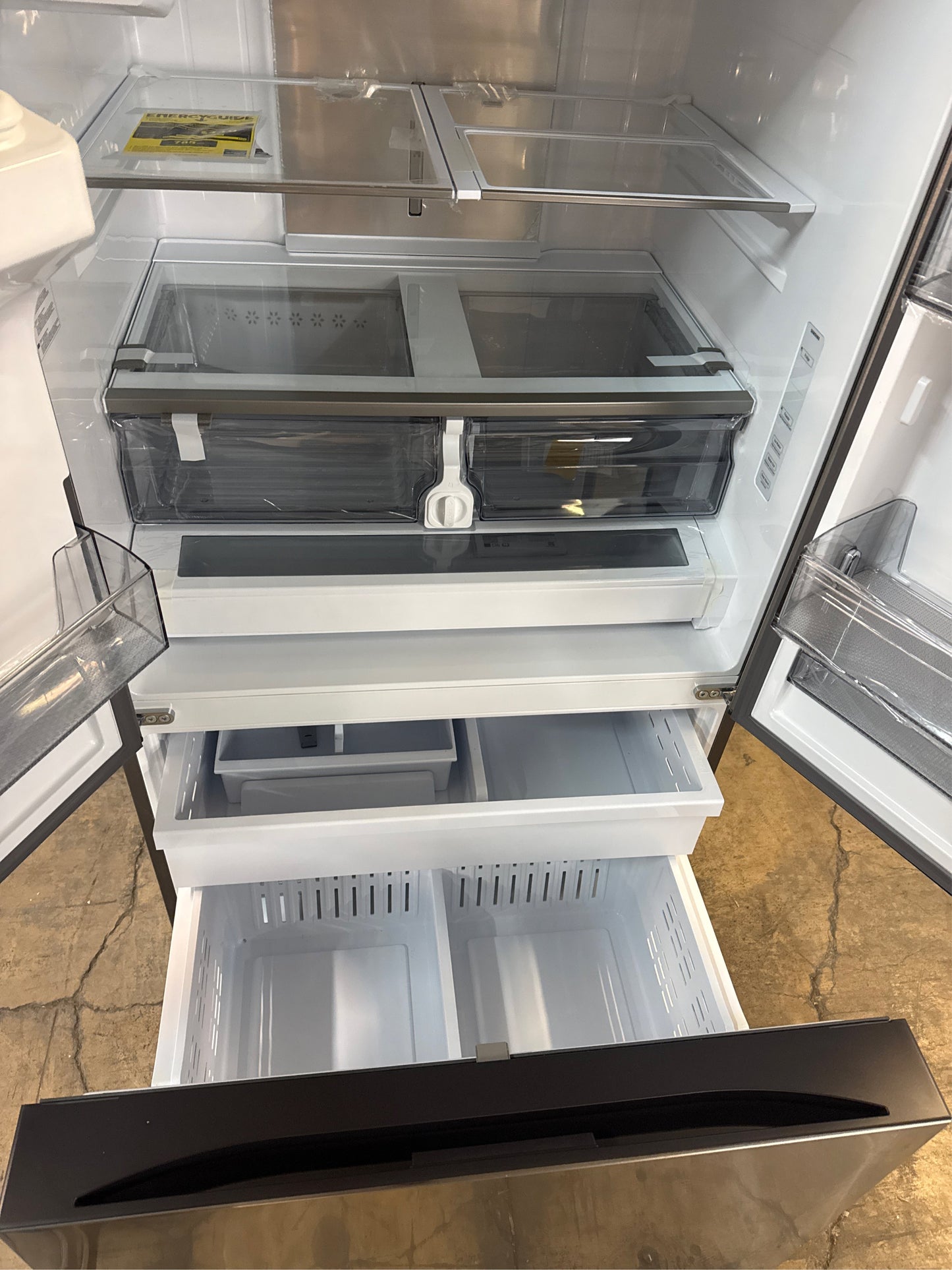 Samsung 31 cu. ft. 3-Door French Door Refrigerator, Ice SS
