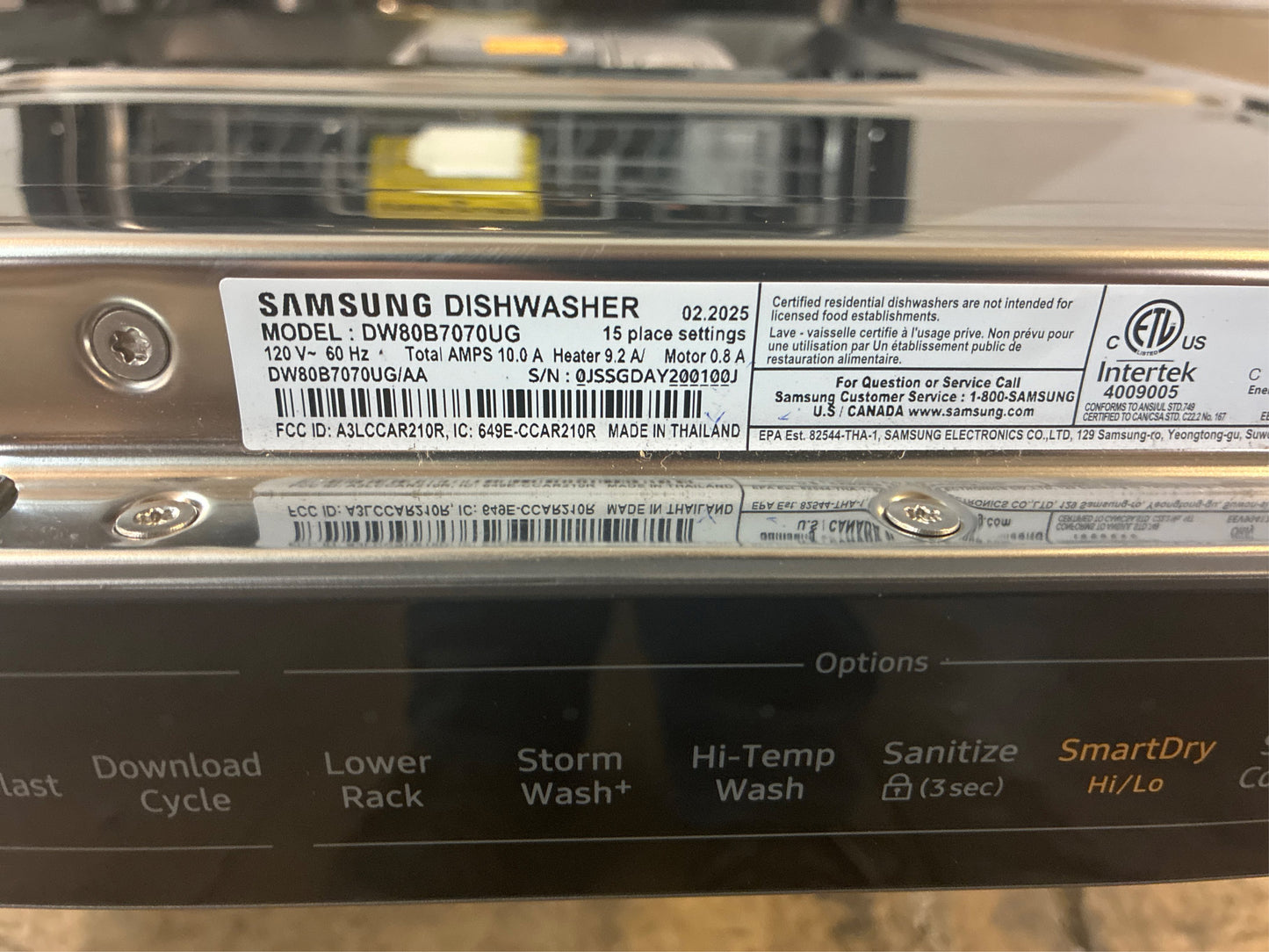 Samsung 24-in Black Stainless Dishwasher, 42dBA