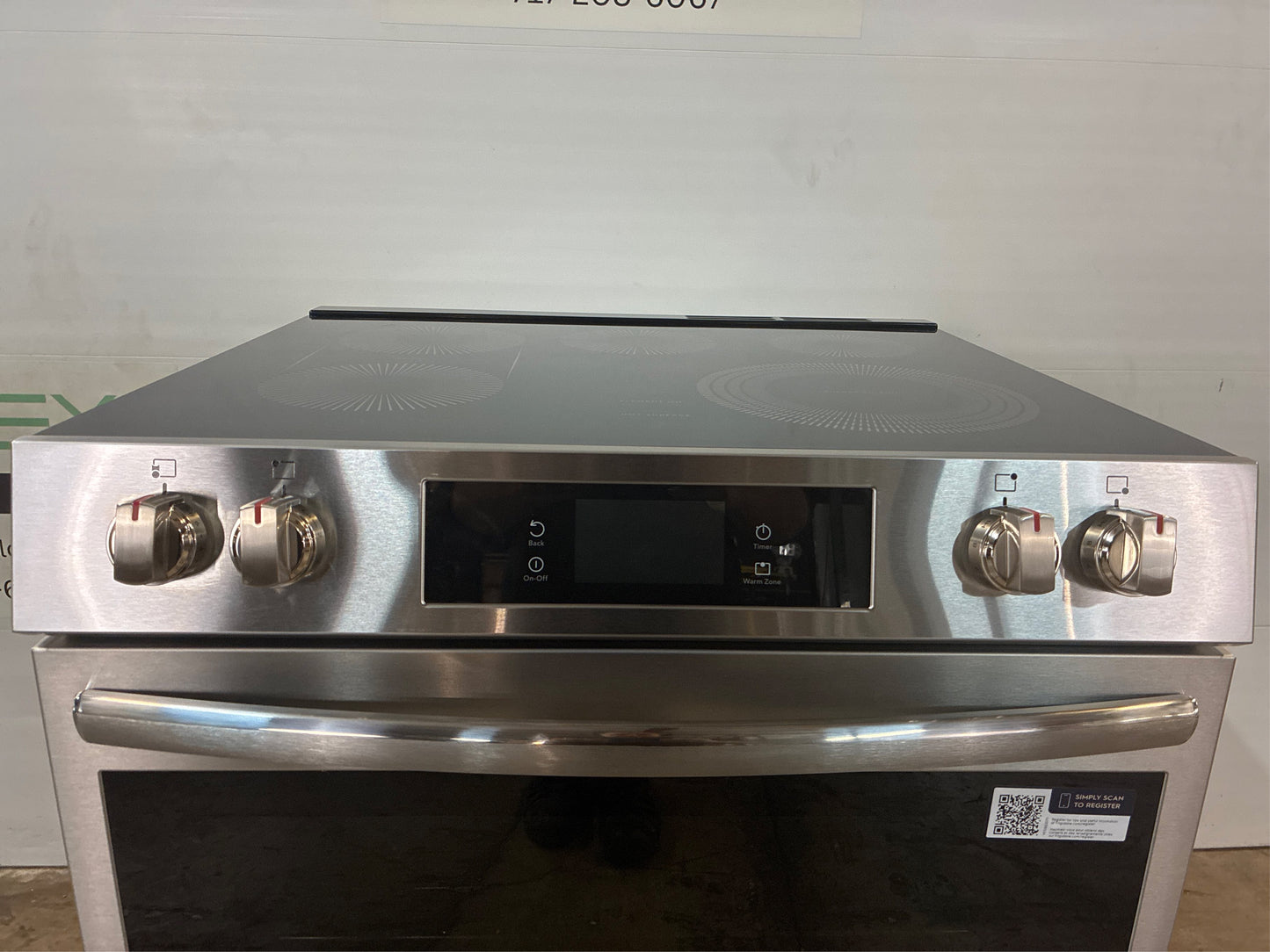 Frigidaire 30" 6.2 cu.ft. Slide-In Electric Range