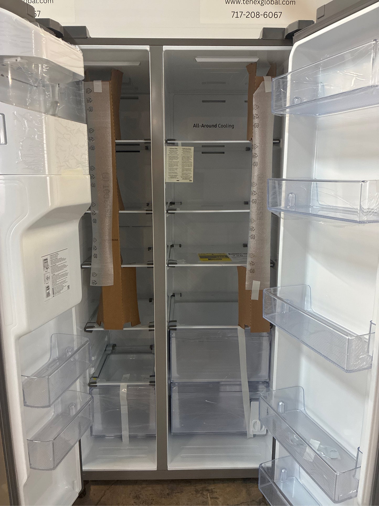 Samsung 36 Side-by-Side Refrigerator, 27.4 cu.ft.