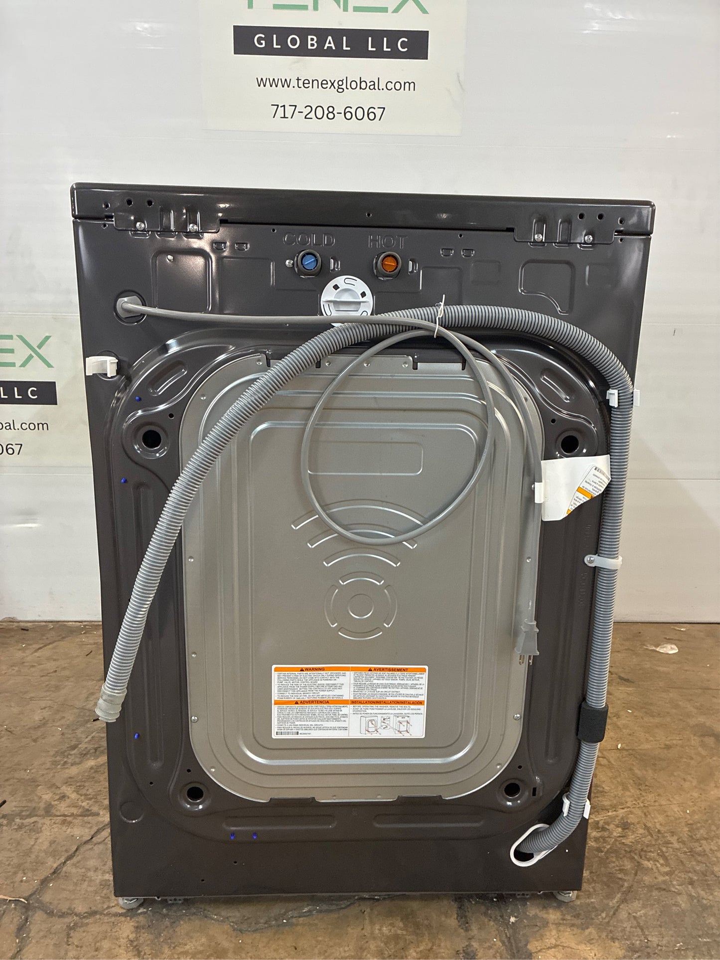 LG 4.5 Cu. Ft. Front Load Washer - Black