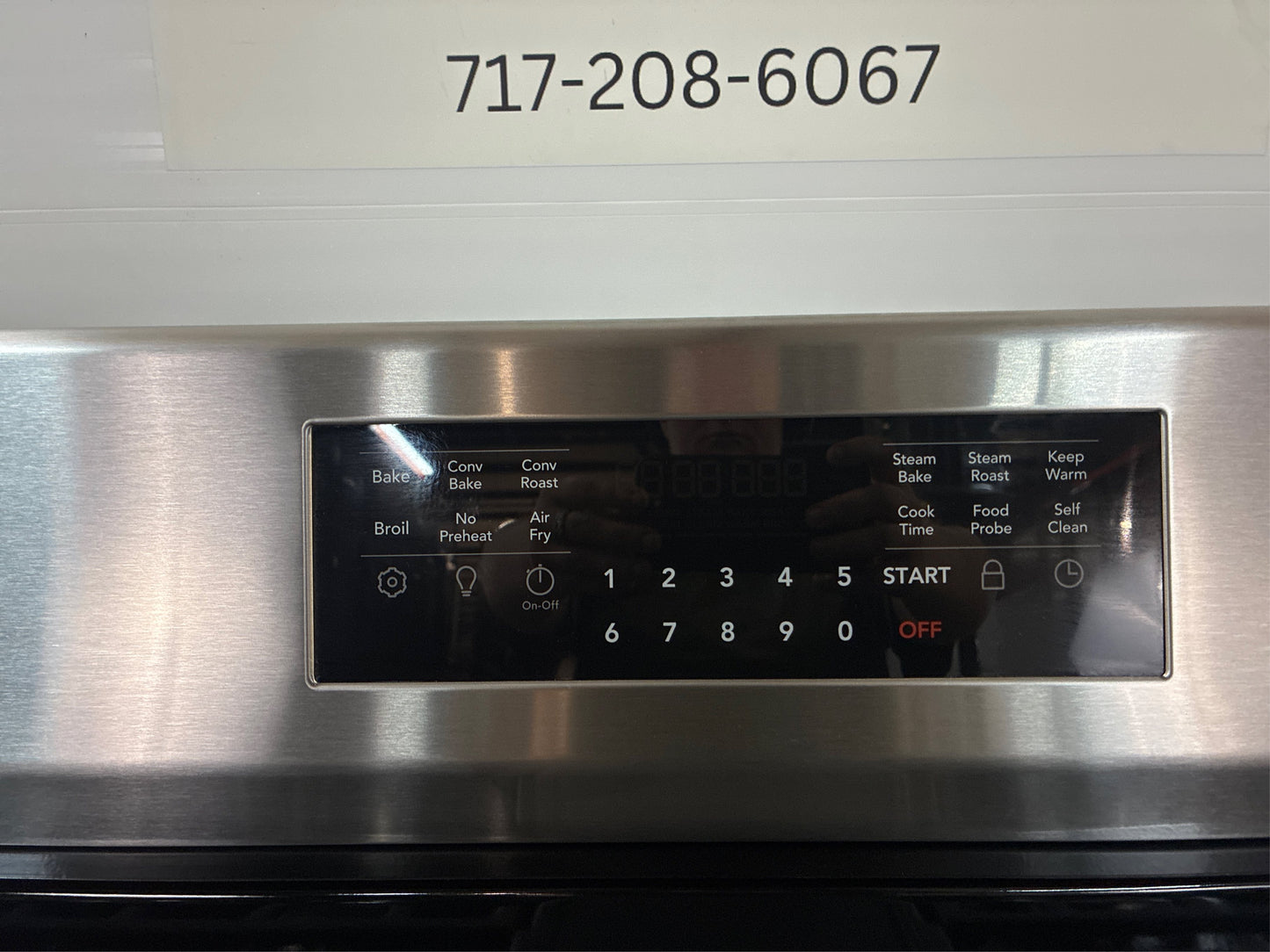 Frigidaire 30 in. 5 Burner Gas Range, True Convection
