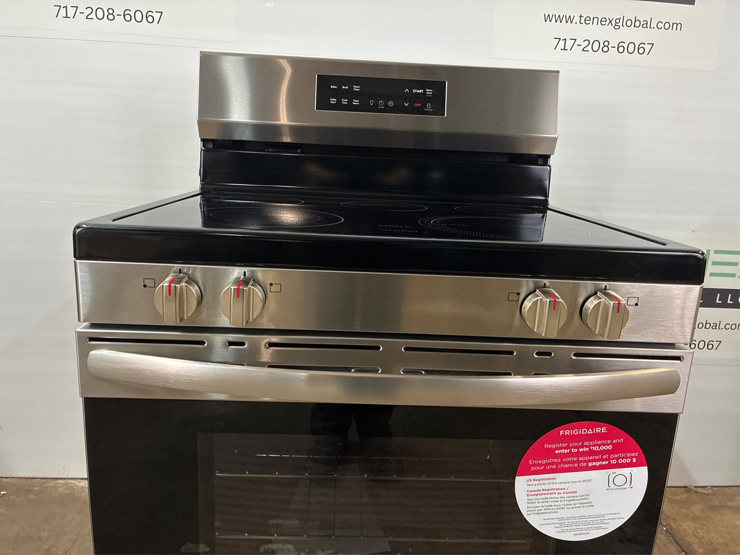 Frigidaire 30-in 5-Burner Electric Range