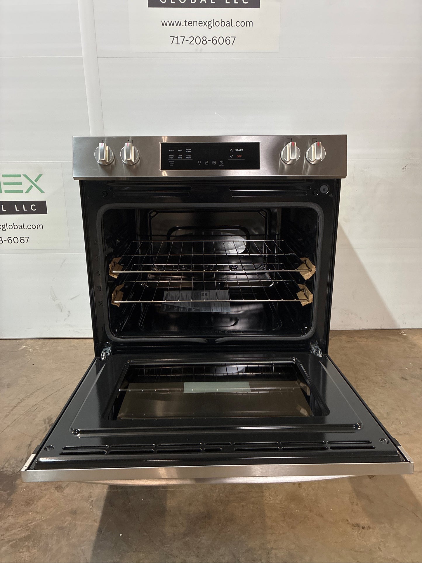Frigidaire 30 in. 5-Burner Slide-In Electric Range SS