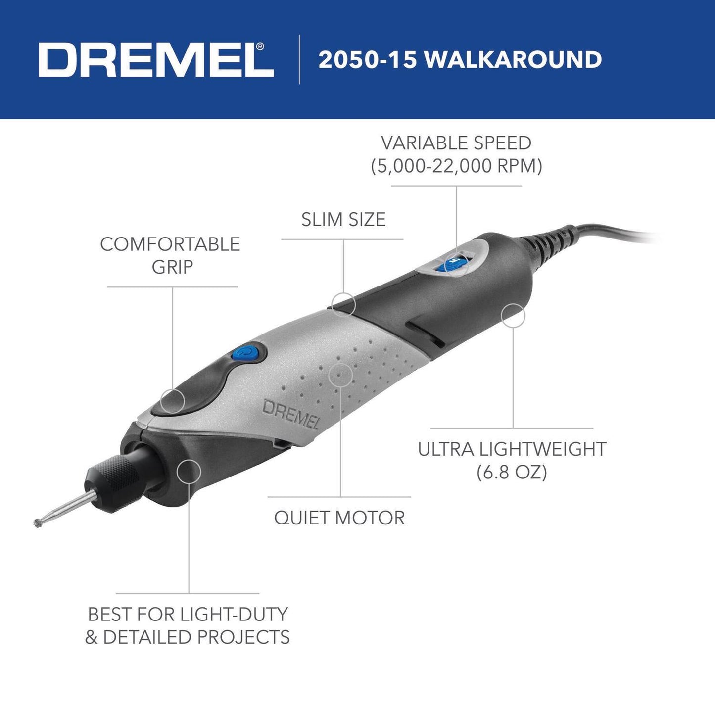 Dremel Stylo+ 0.5A Corded Craft Rotary Tool