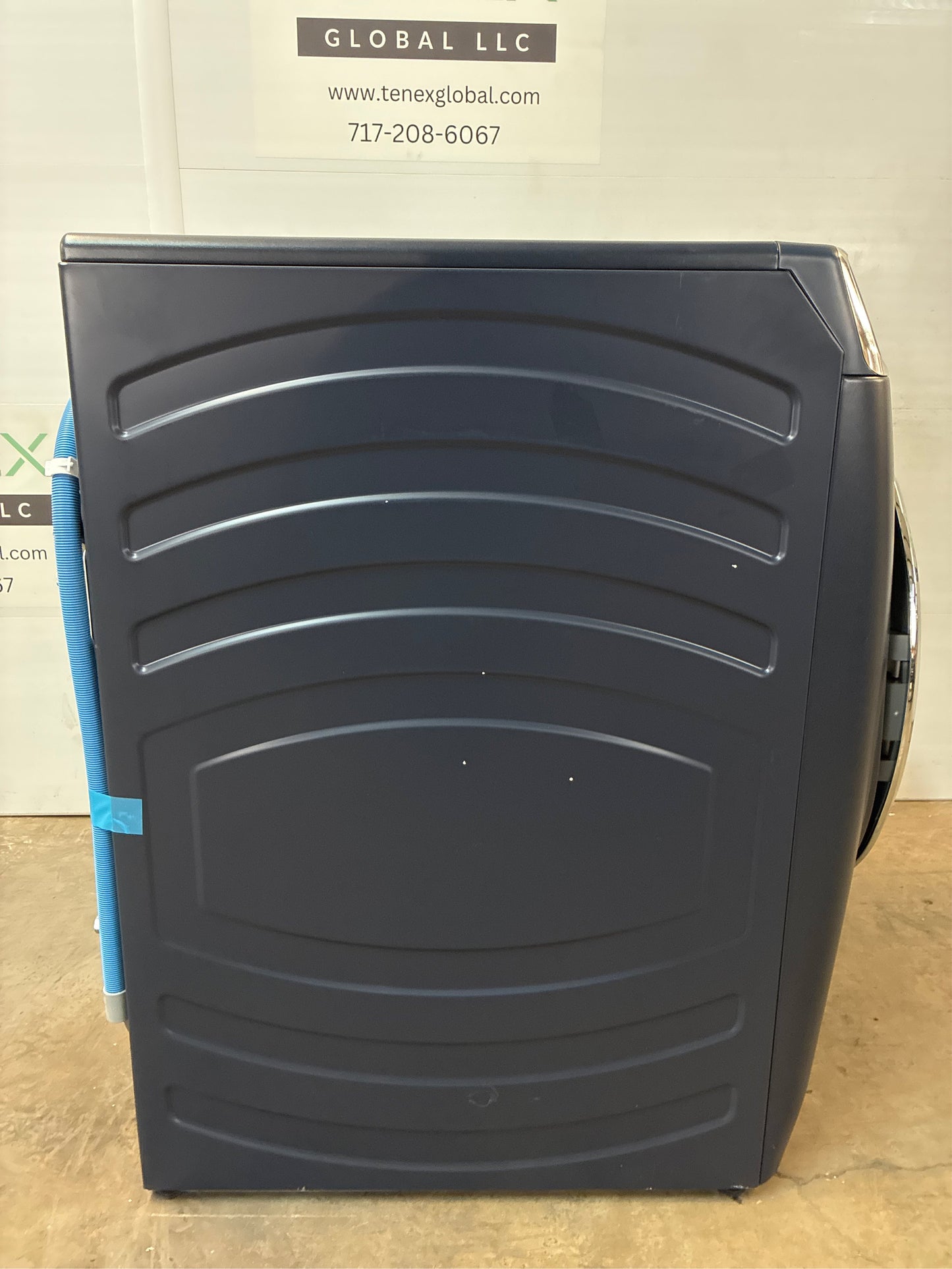 GE Profile 5.3 cu. ft. Smart Front Load Washer, Blue