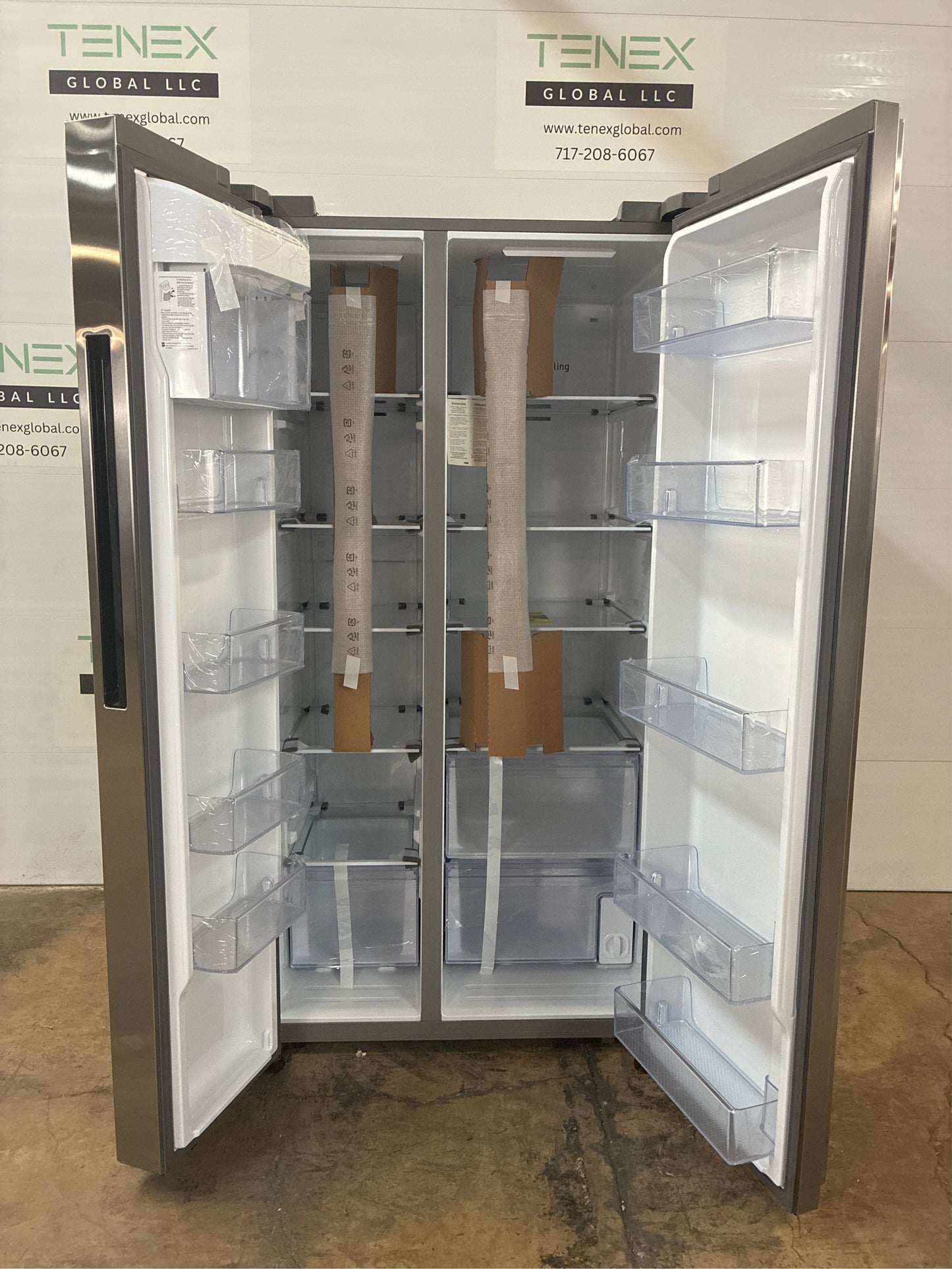Samsung 36 in. 28 cu. ft. Smart Side-by-Side Refrigerator