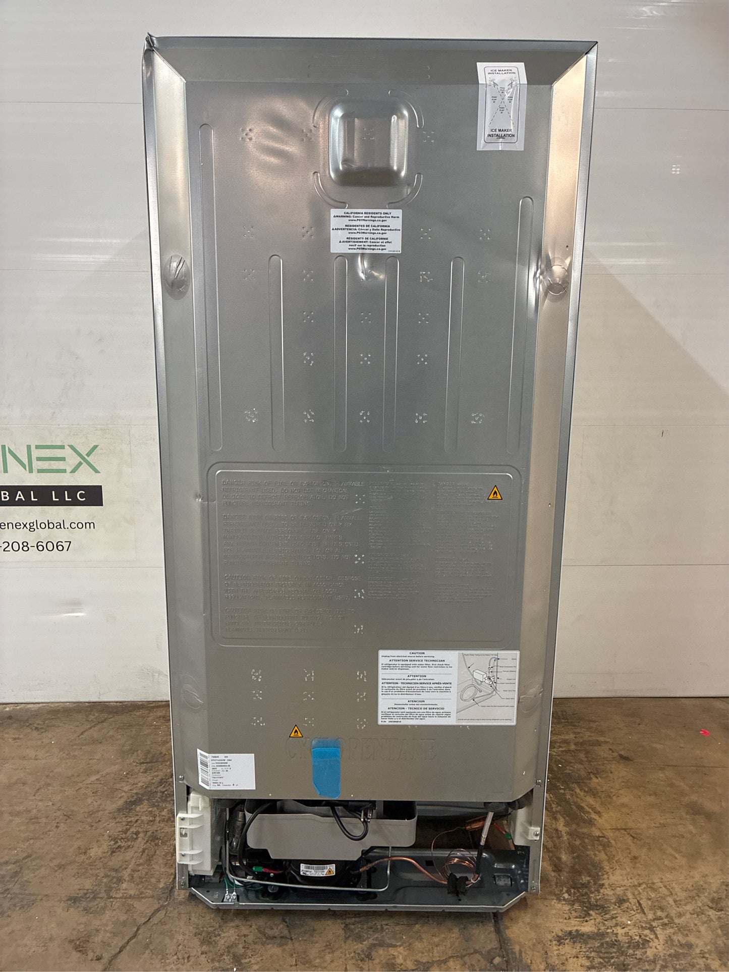 Frigidaire 27.6" Freezer Refrigerator, 13.9 cu ft, White