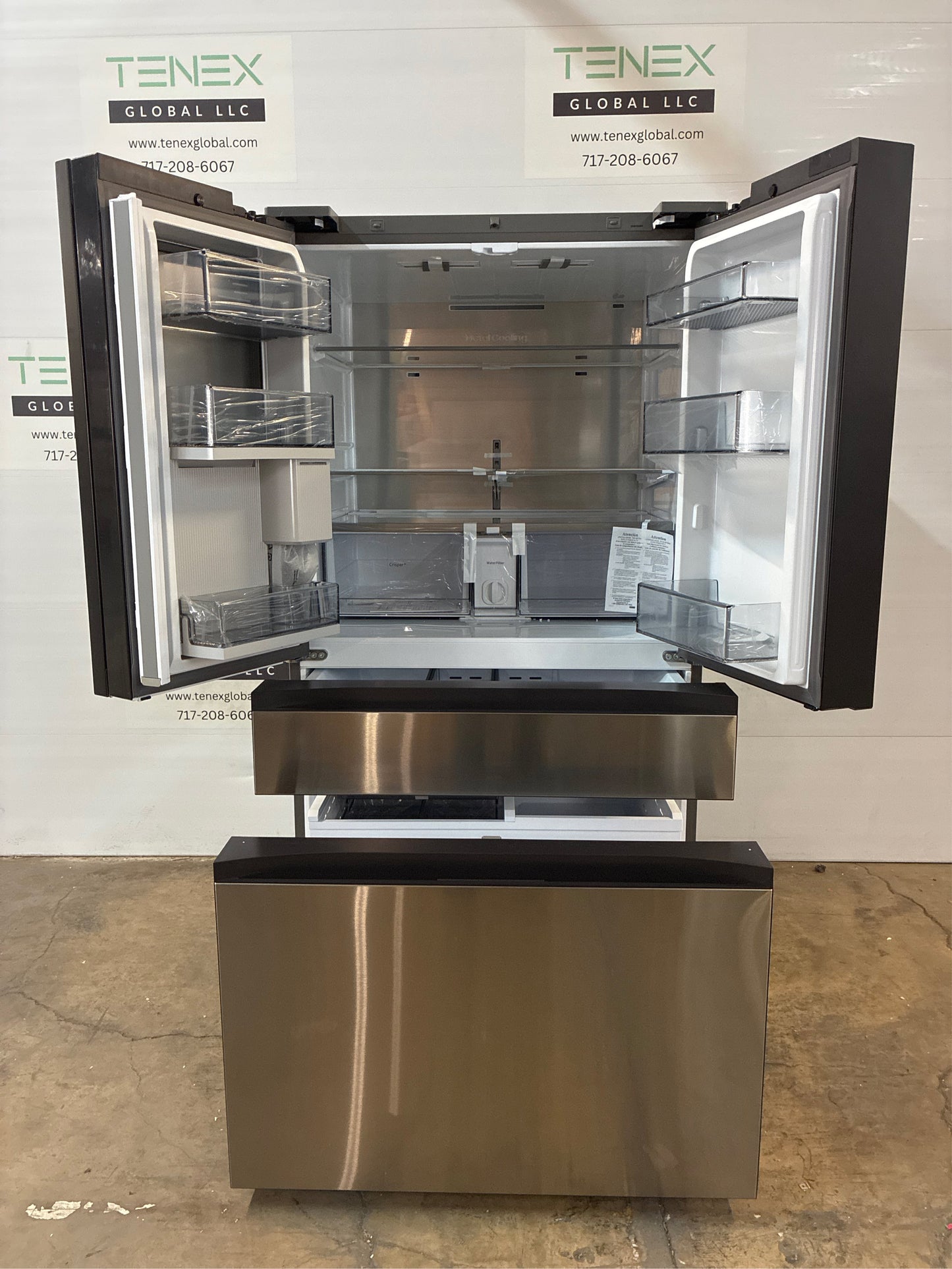 Samsung Bespoke 4-Door Refrigerator w/ AI Hub+