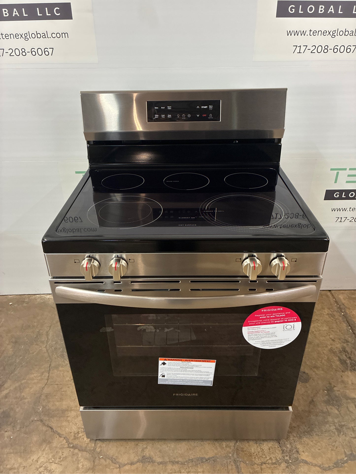 Frigidaire 30-in 5-Burner Electric Range