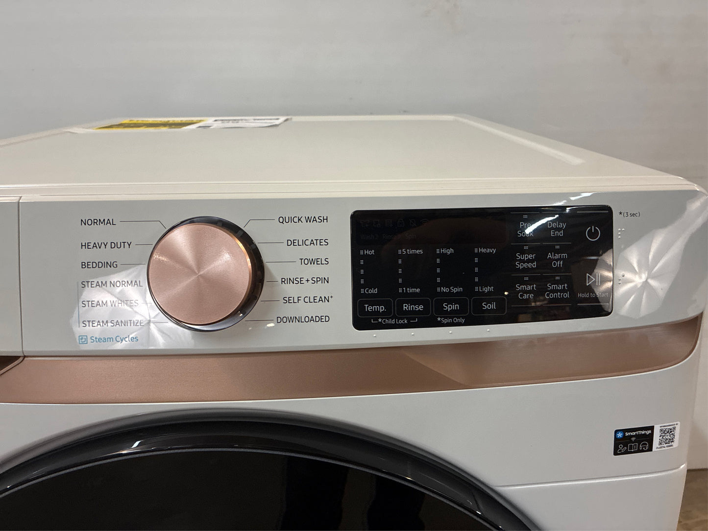 Samsung 5-cu ft Front-Load Washer ENERGY STAR