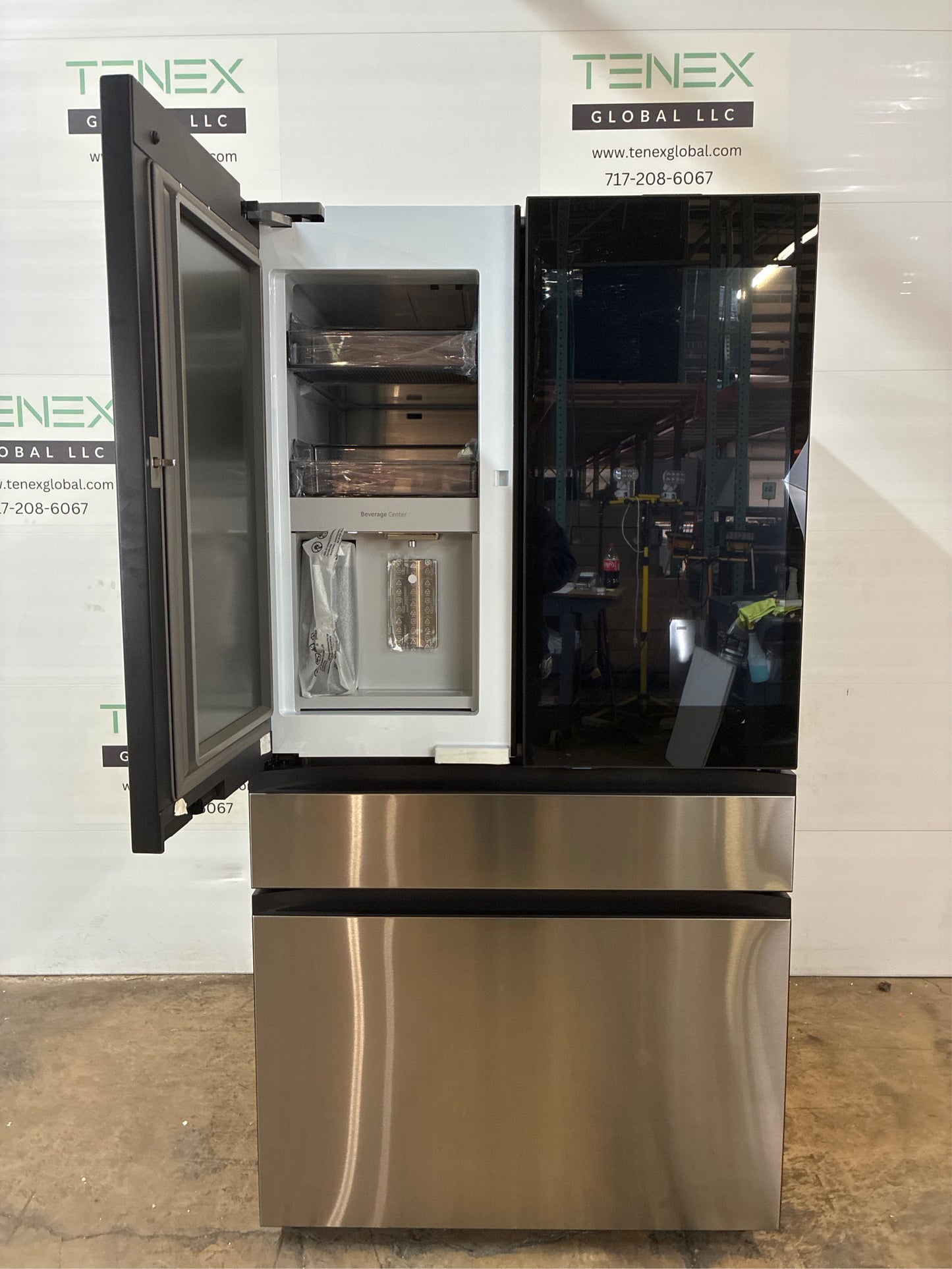 Samsung Bespoke 4-Door Refrigerator w/ AI Hub+