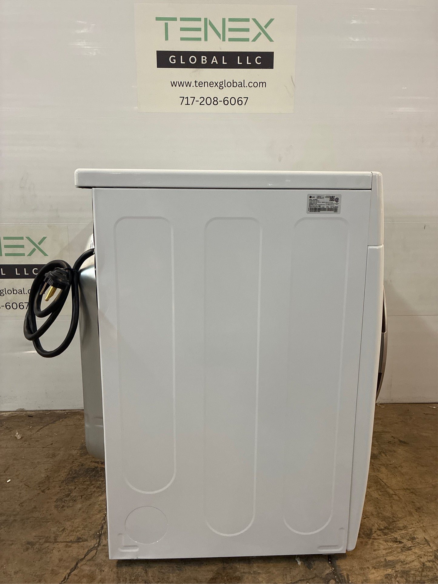 LG 7.4 Cu. Ft. Vented Electric Dryer, White