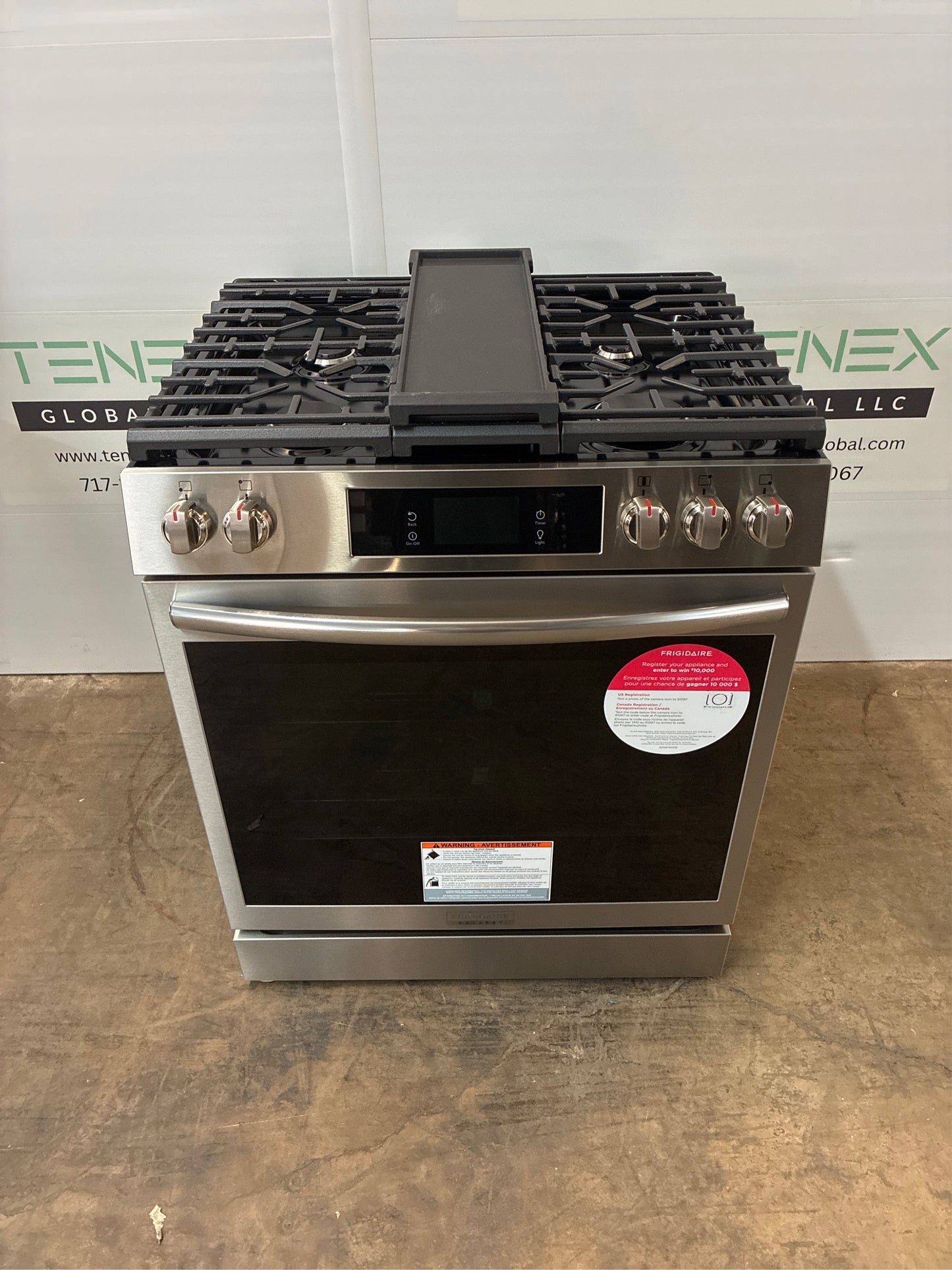 Frigidaire Gallery 30" 5-Burner Gas Range