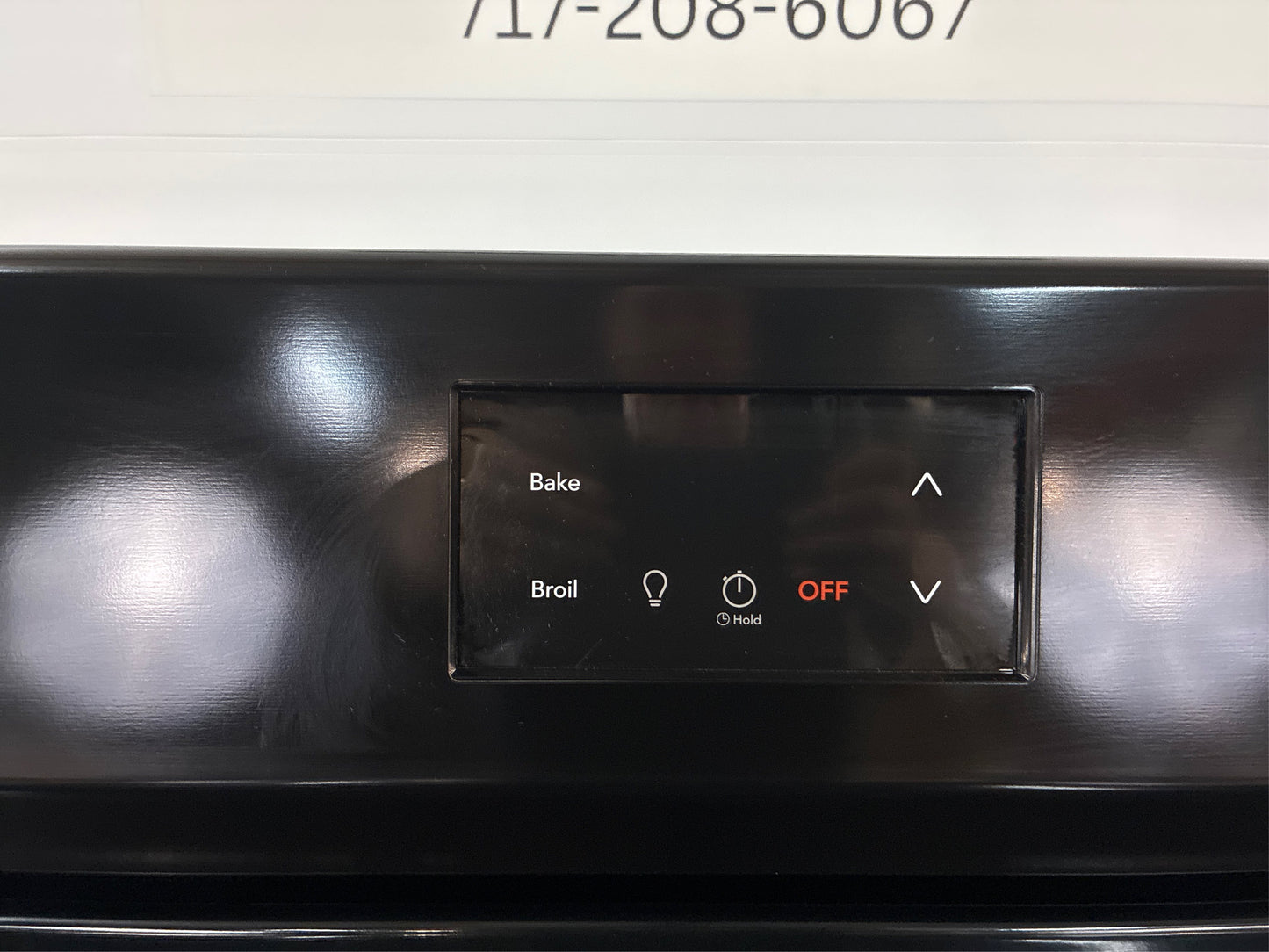 Frigidaire 30-in 5-Burner Range, Black