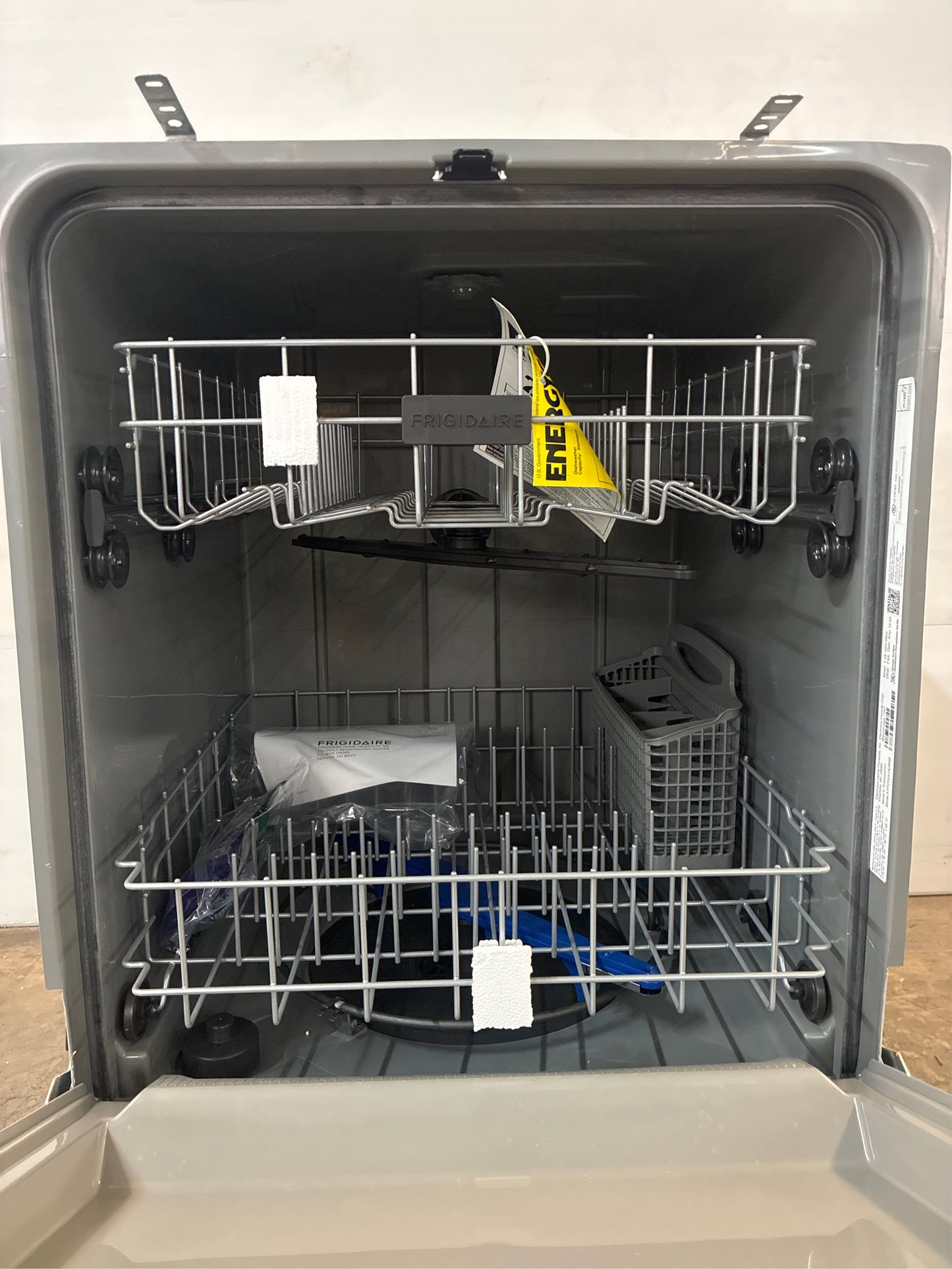 Frigidaire 24" Front Control Built-In Dishwasher, White