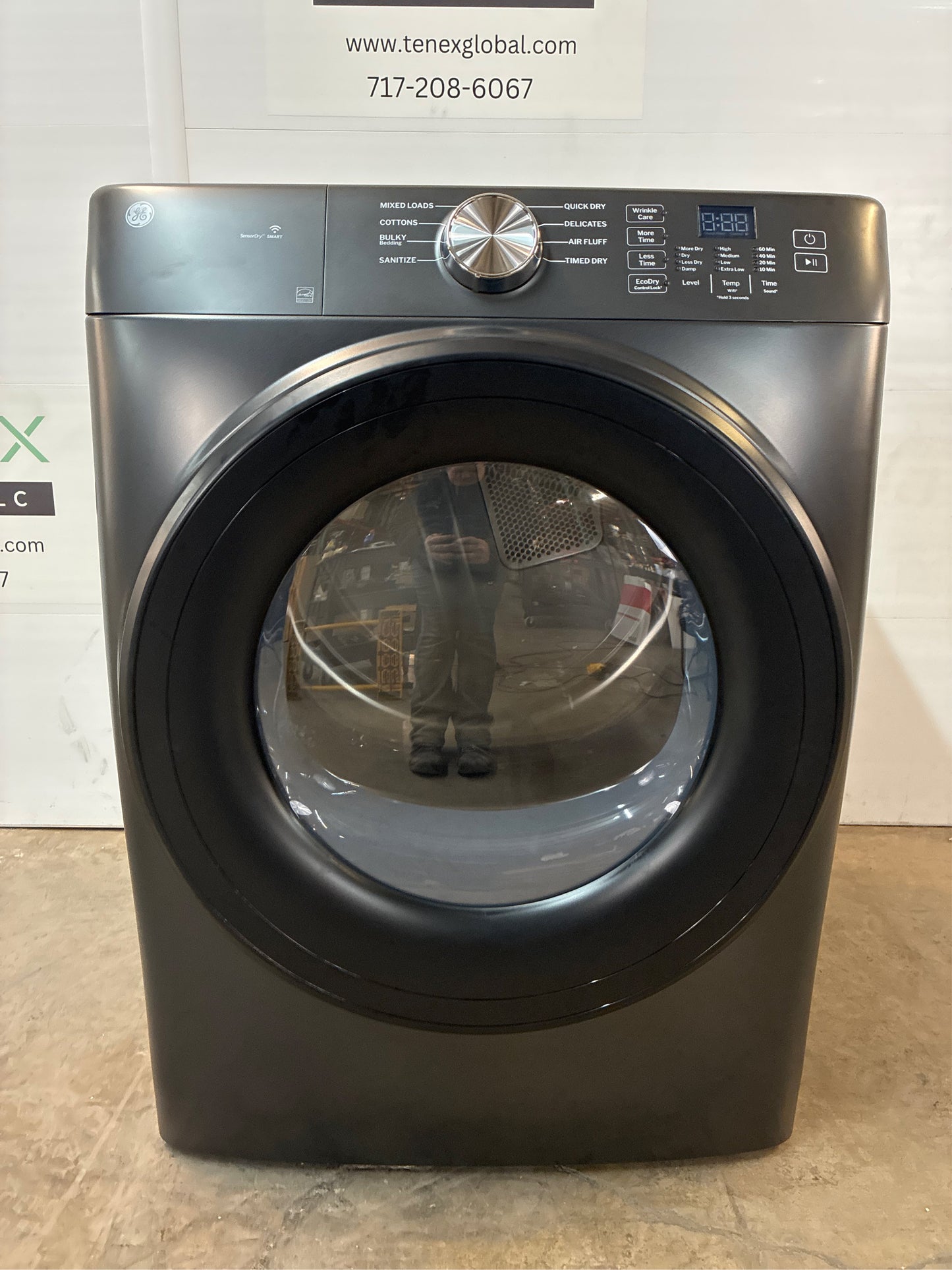 GE 7.8 cu ft, Vented Smart Front Electric Dryer