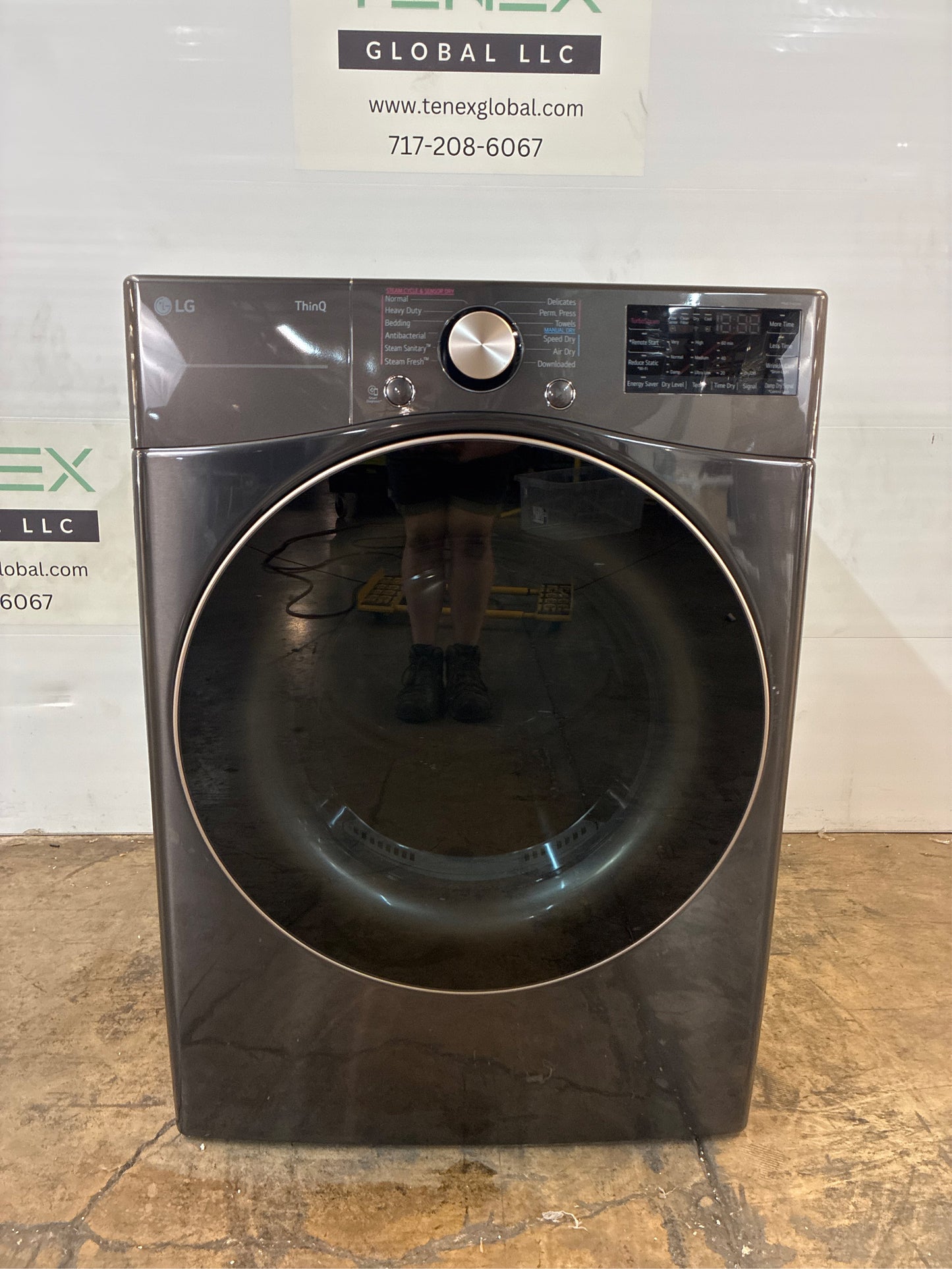 LG True Steam 7.4-cu ft Vented Electric Dryer