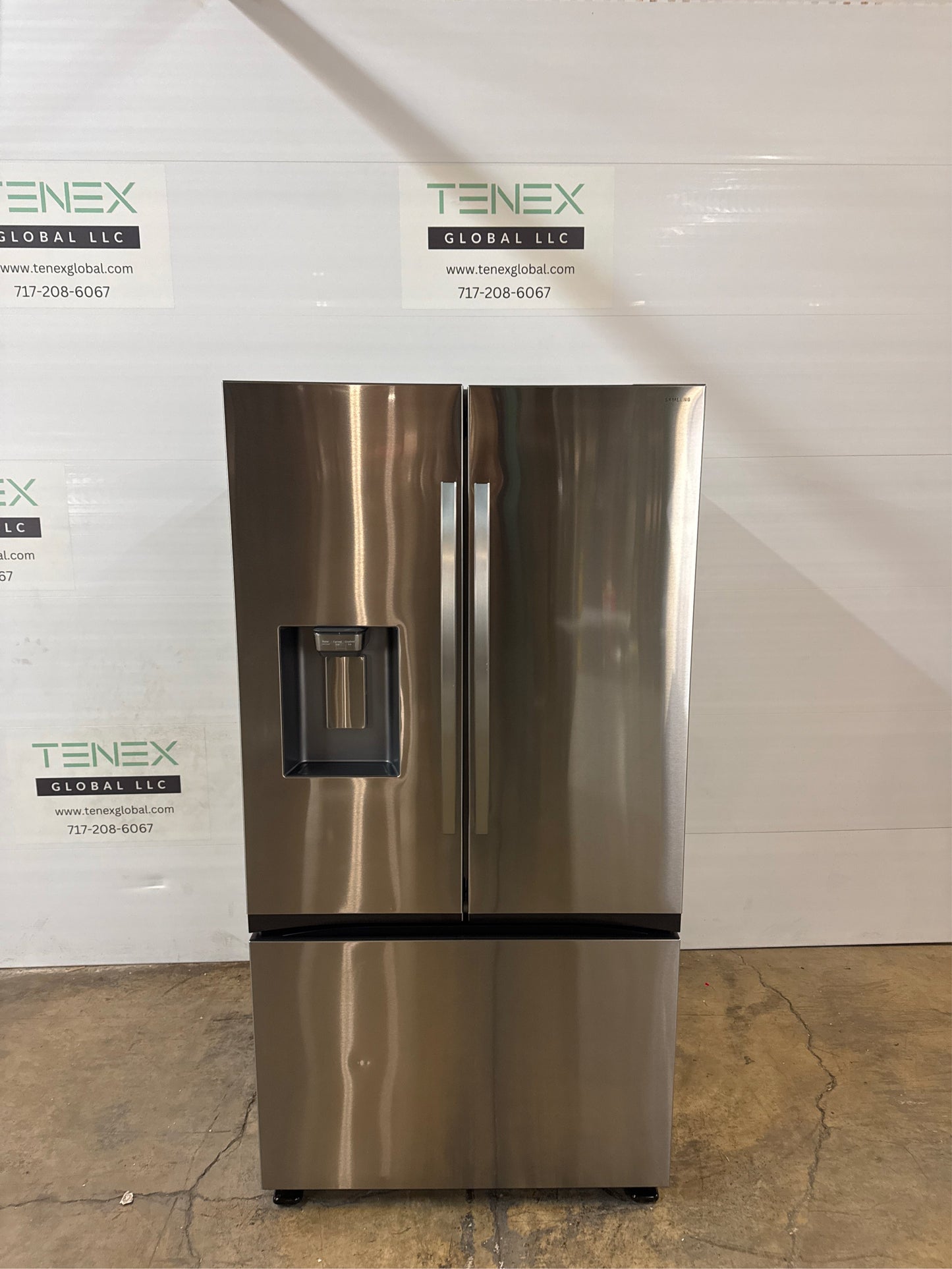 Samsung 31 cu. ft. 3-Door French Door Refrigerator, Ice SS