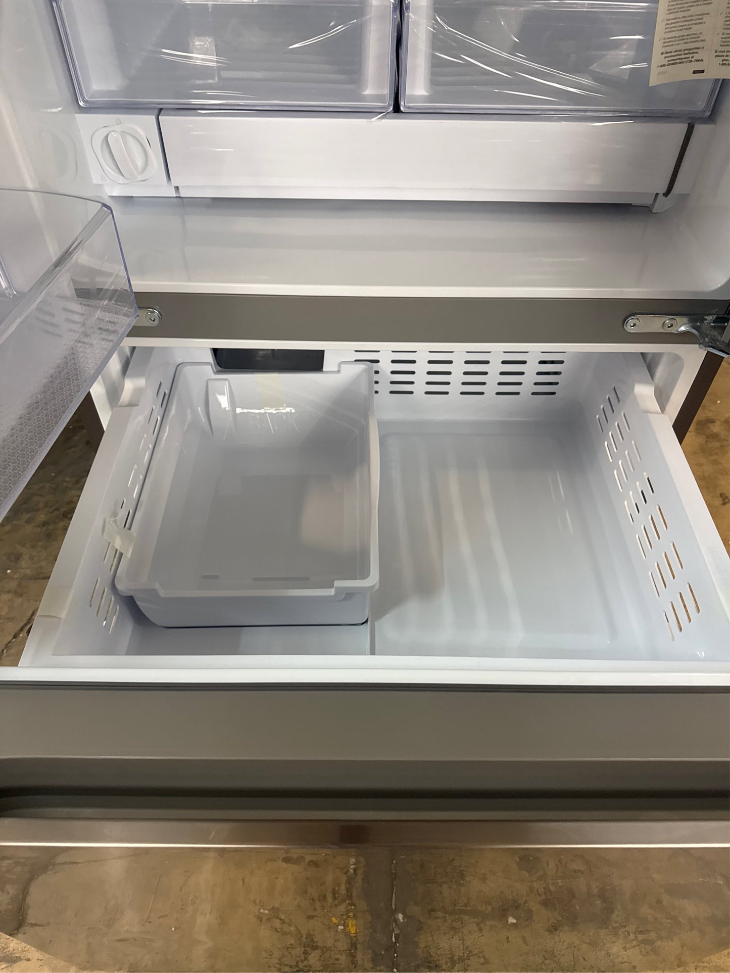 22 cu. ft. 3-Door Samsung French Door Smart Refrigerator