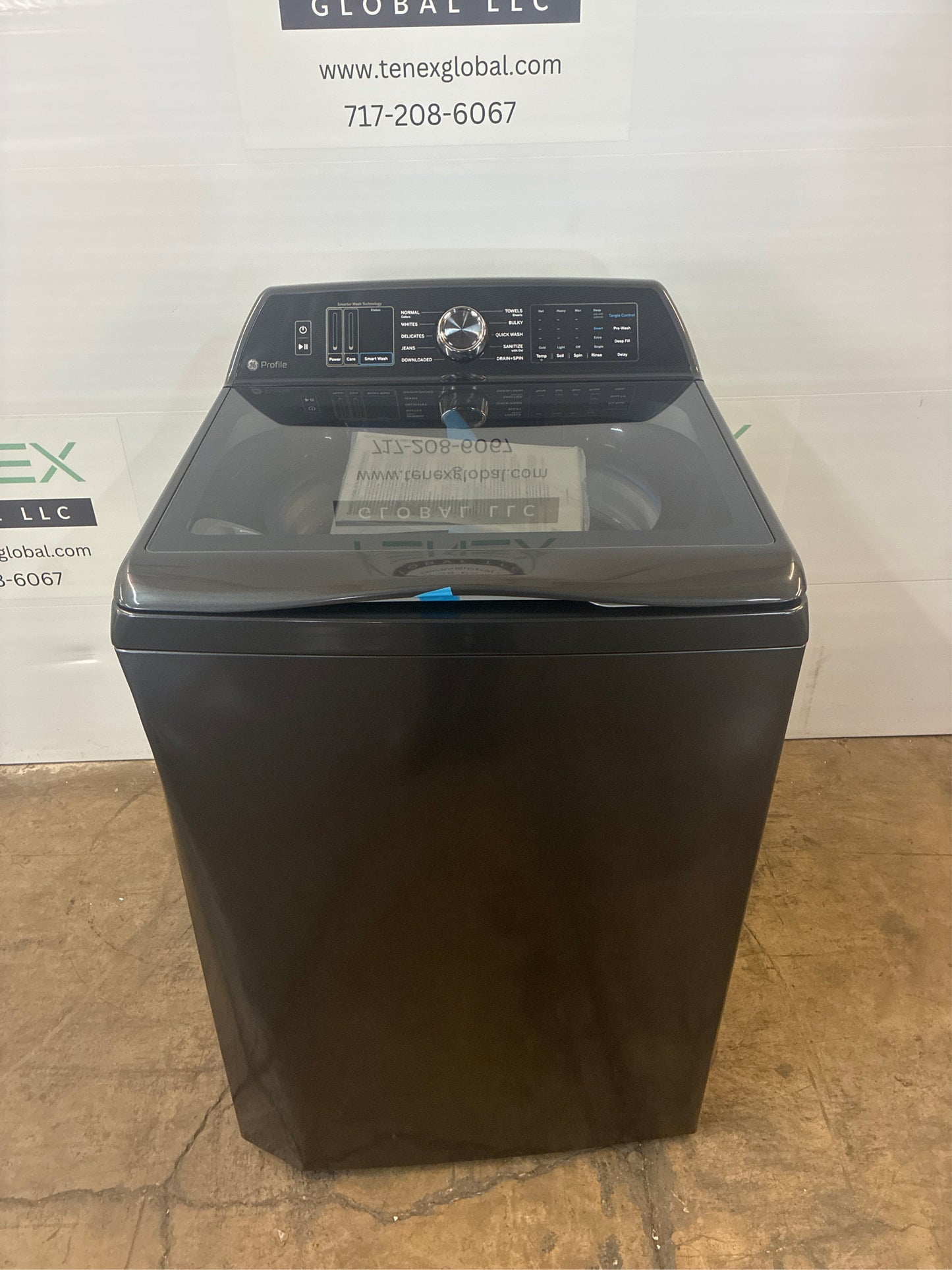 GE Profile 5.3-cu ft Washer (Diamond Gray)