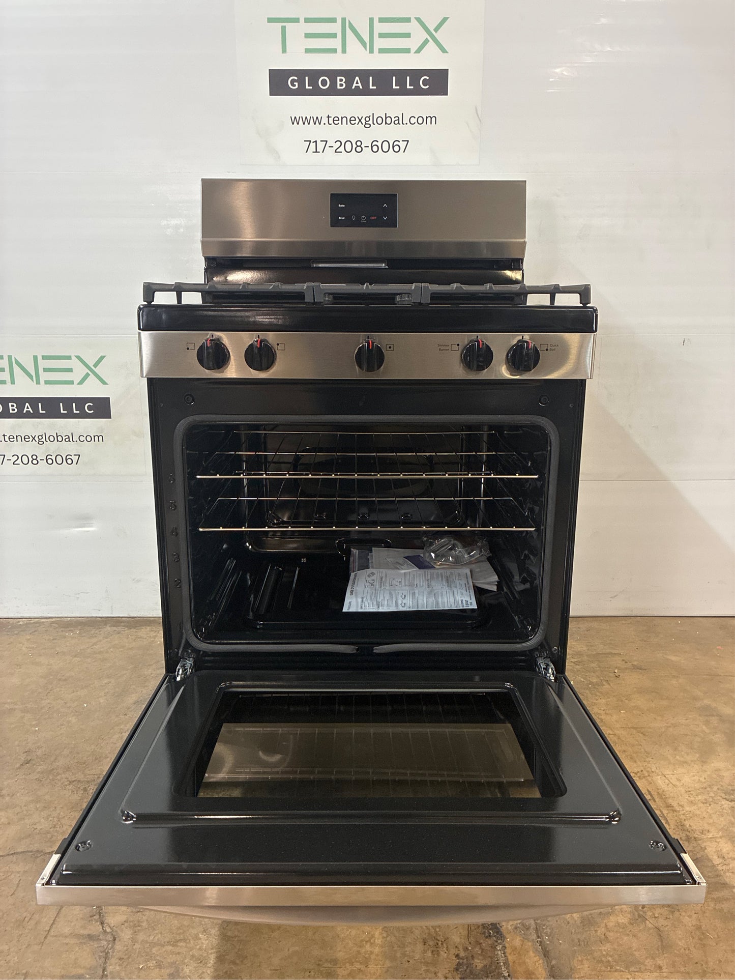 Frigidaire 30 5 Burner Gas Range, SS