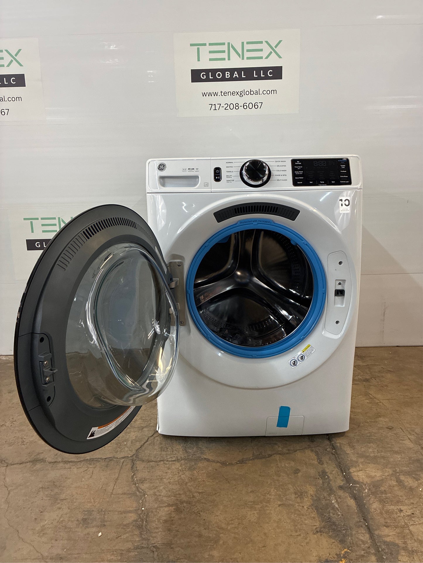 GE 4.8 cu. ft. Front Load Washer, OdorBlock