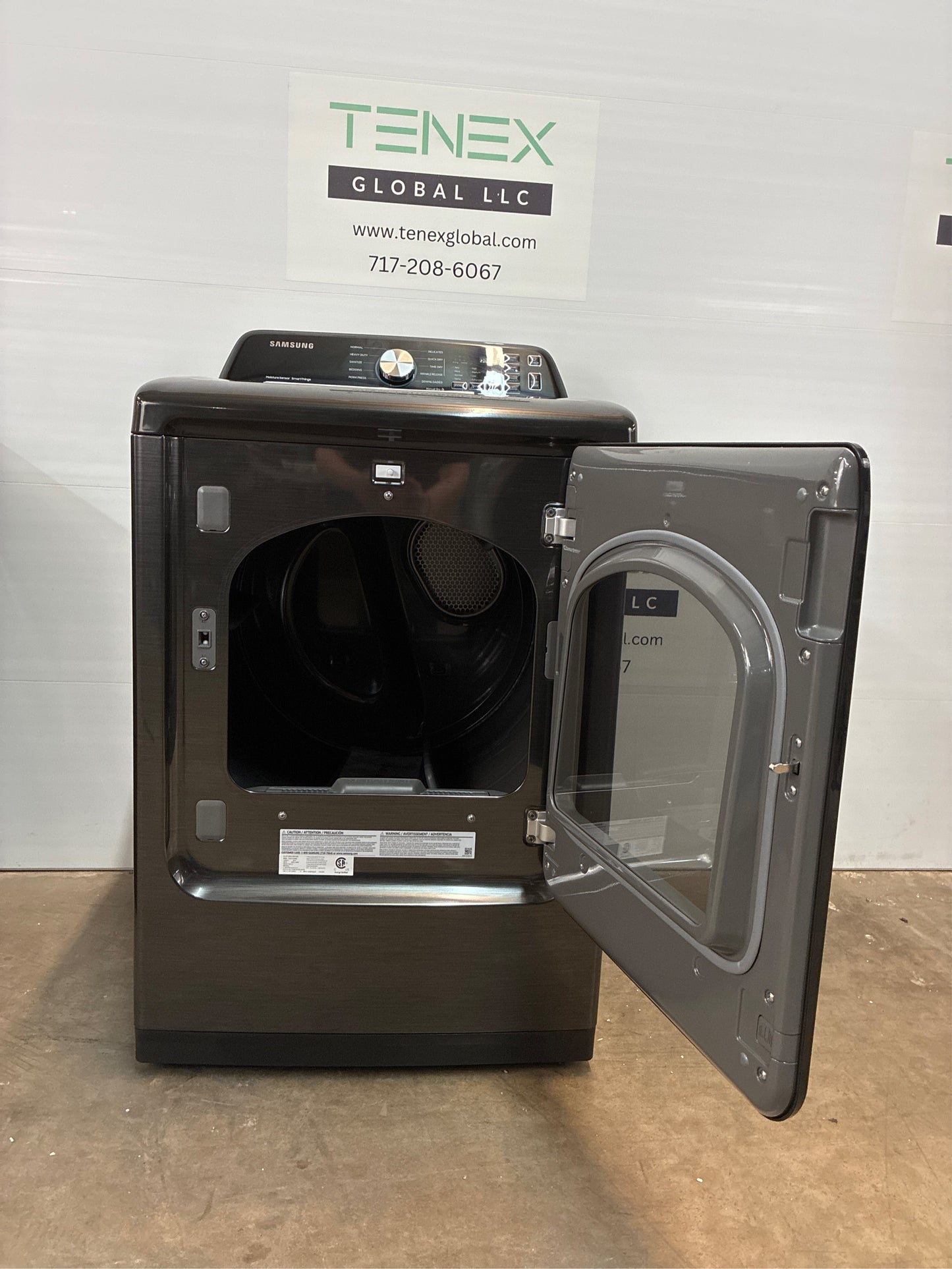 Samsung 7.4 cu. ft. Vented Smart Electric Dryer.