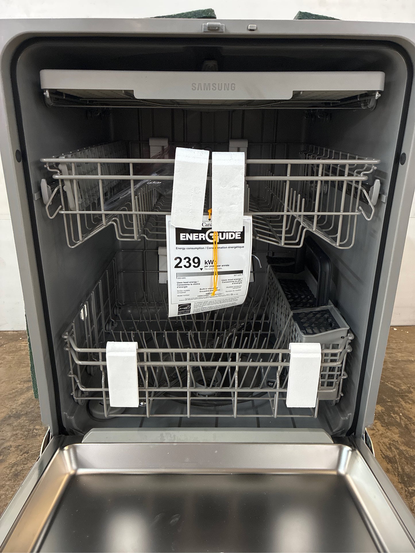 Samsung Fingerprint Resistant Dishwasher, 51 dBA