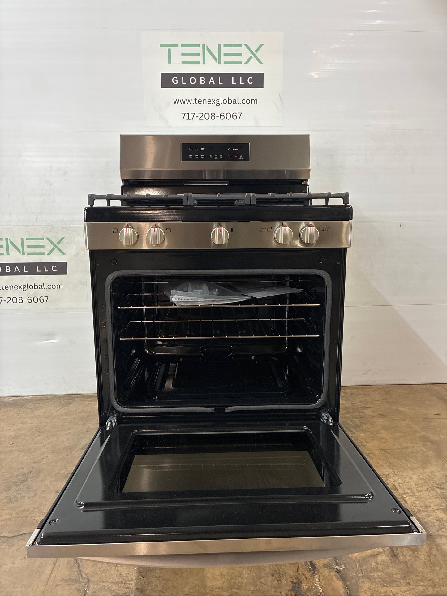 Frigidaire 30" 5-Burner Gas Range, SS