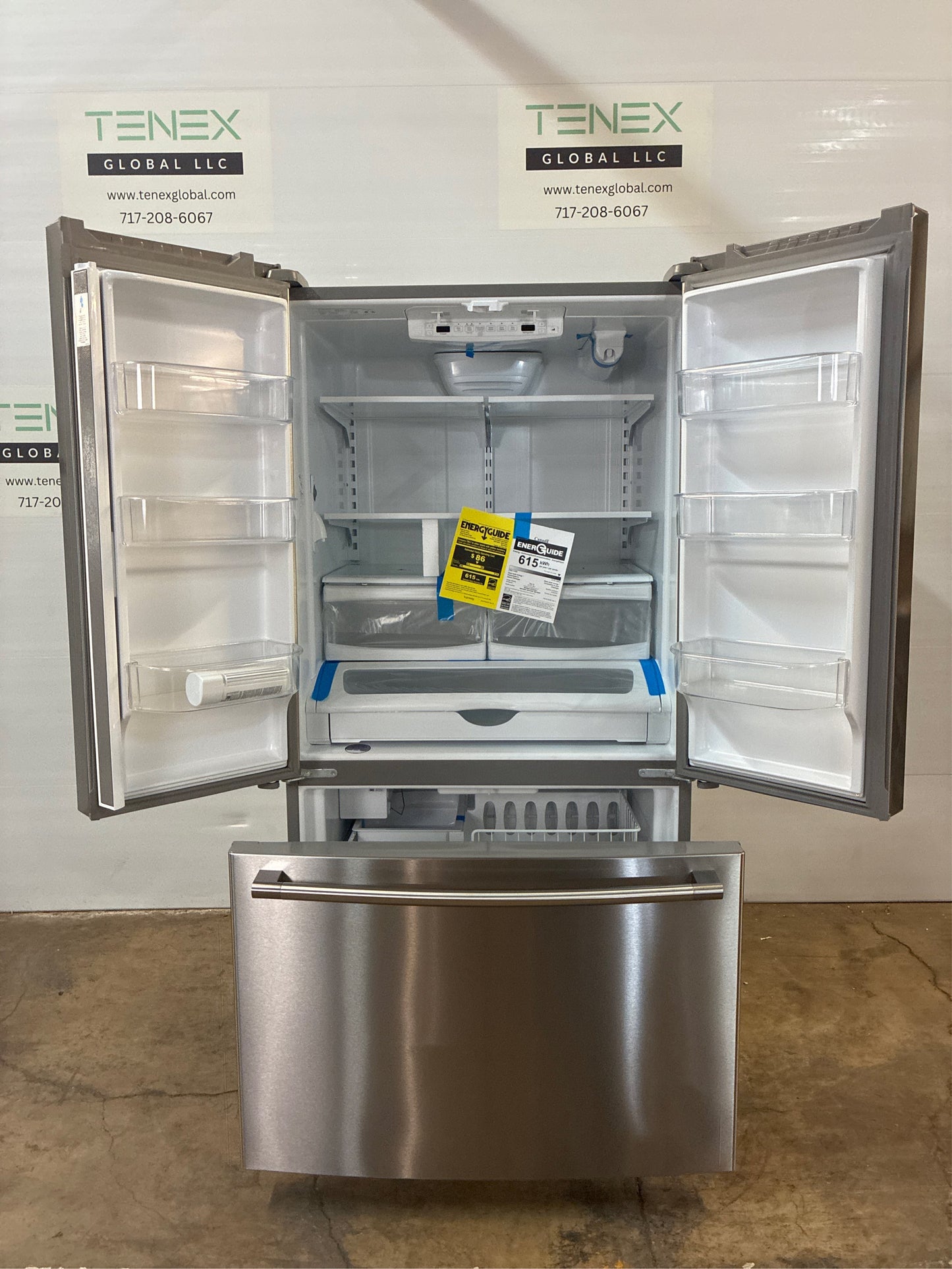 Maytag 25 cu. ft. French Door Refrigerator, Fingerprint Resist