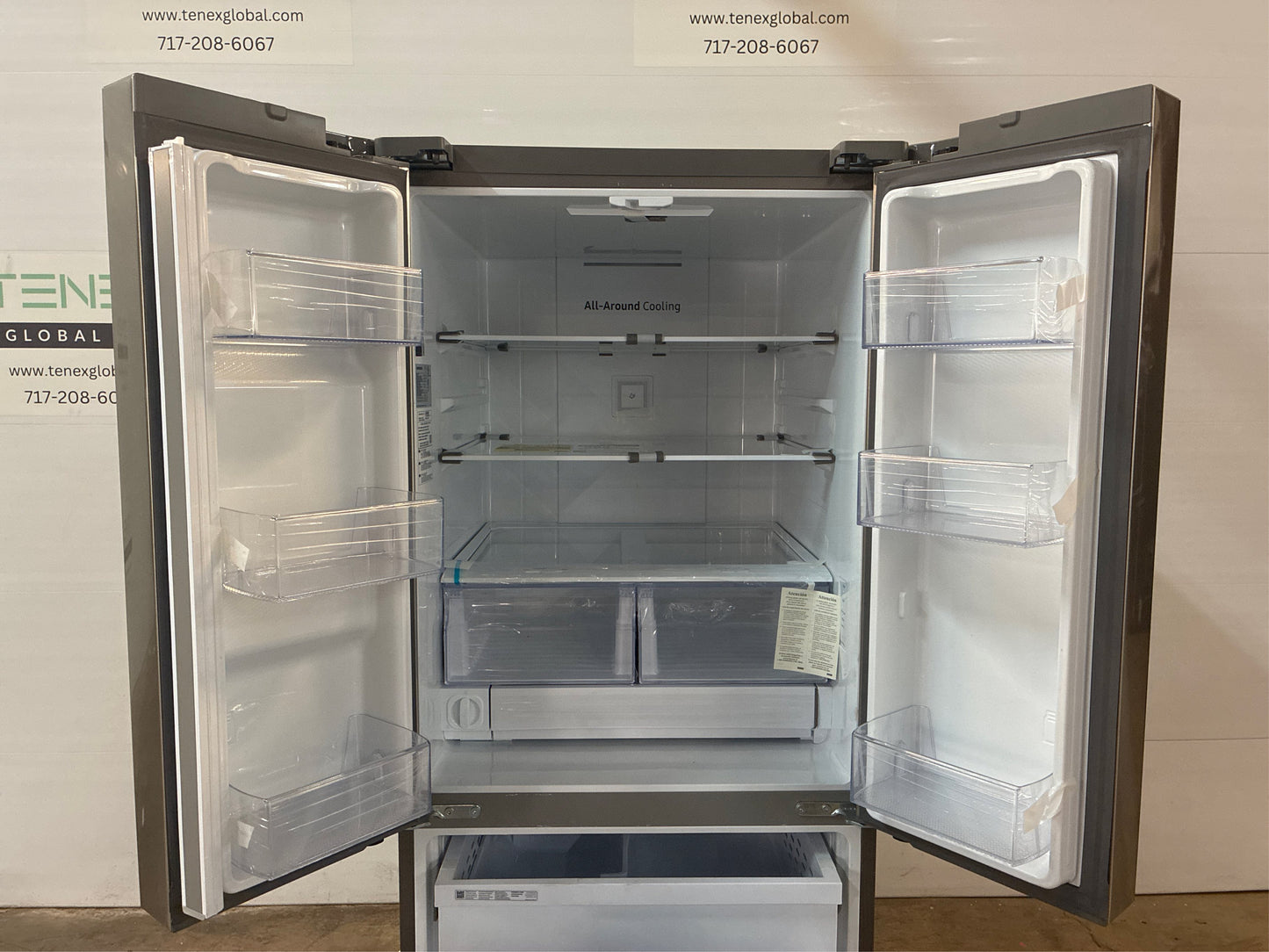 Samsung 22 cu. ft. 3-Door French Door Refrigerator, SS