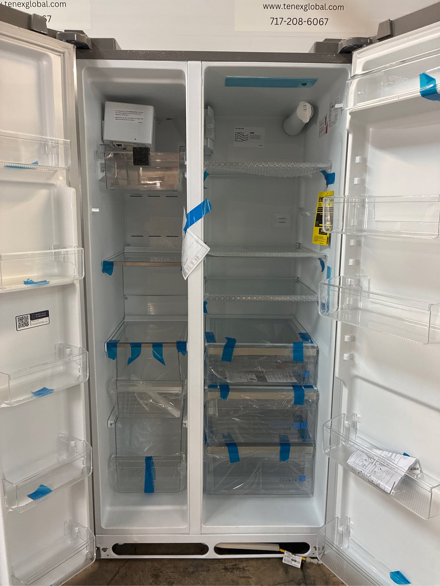 Frigidaire Gallery 36" 26 cu.ft. Side-by-Side Refrigerator