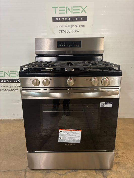 Frigidaire 30" 5-Burner Gas Range Stainless Steel