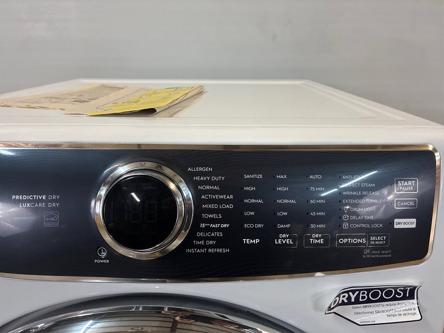 Electrolux 8 cu. ft. Vented Front Load Electric Dryer