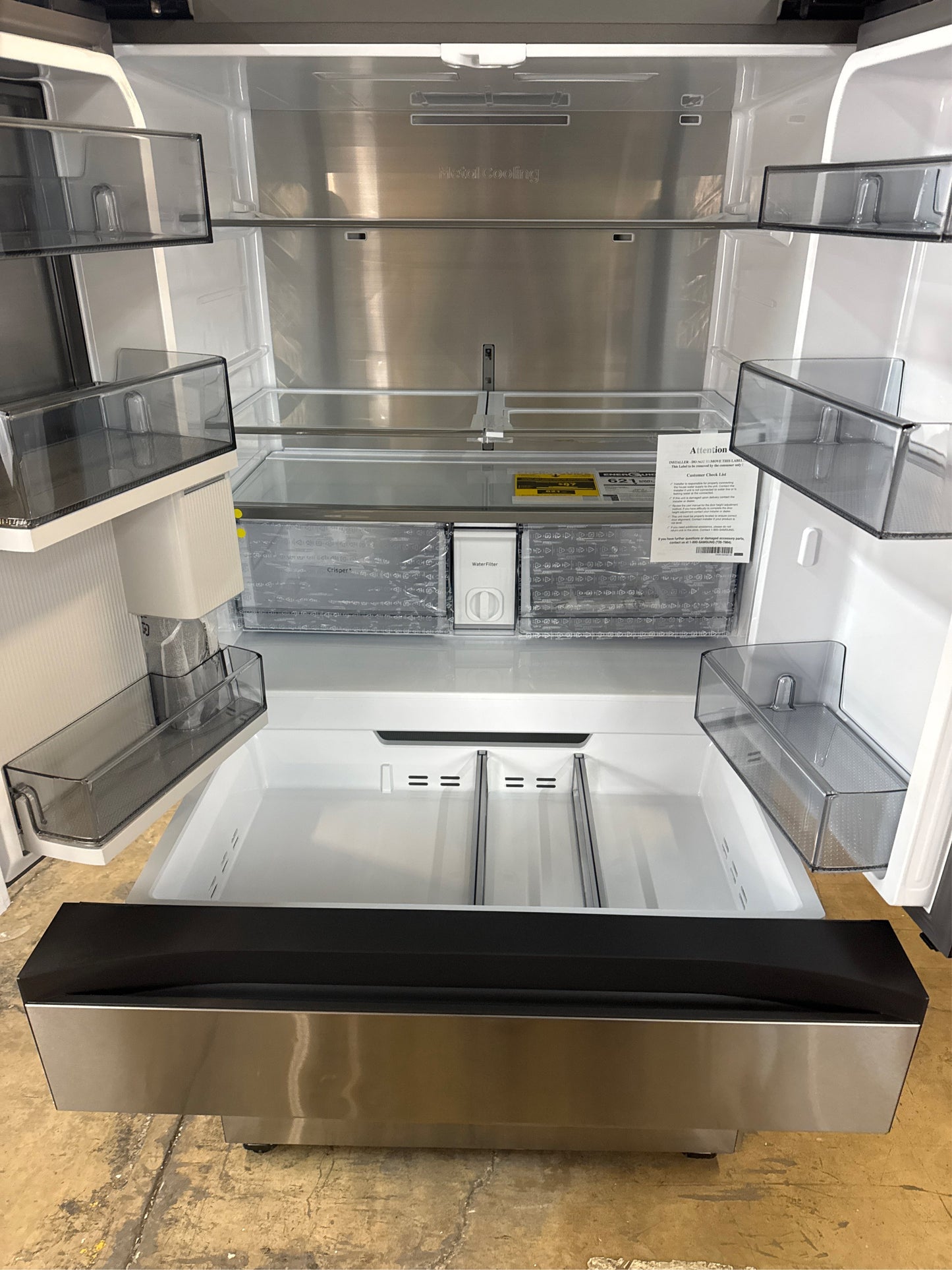 Bespoke 23 cu. ft. 4-Door French Door Samsung Refrigerator