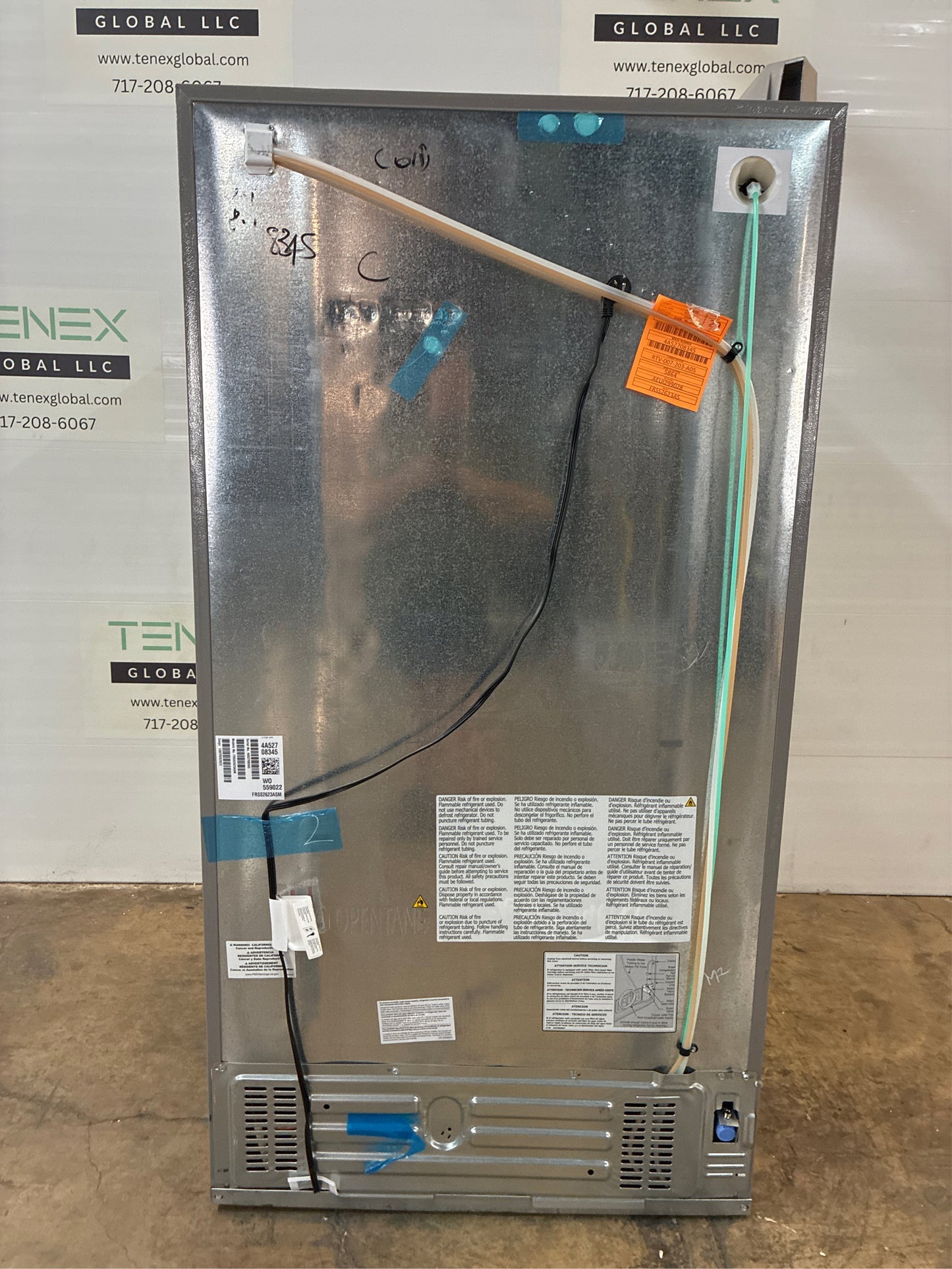 Frigidaire 36 25.6 cu. ft. Side by Side Fridge